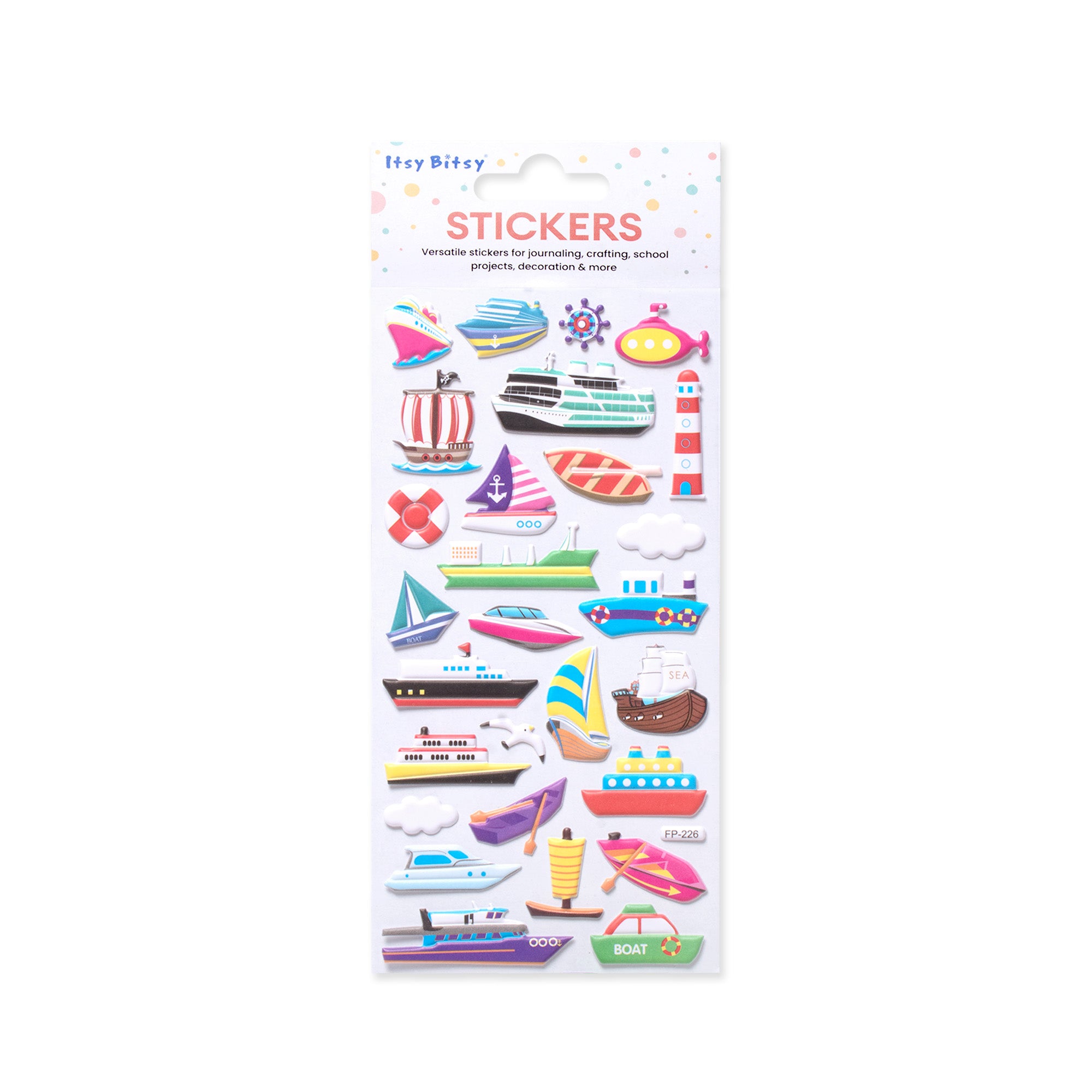 Fun Sticker Water Travel 28pcs