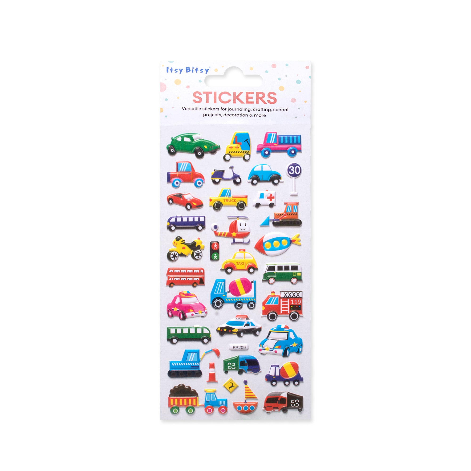 Fun Sticker Transport Mode 33pcs