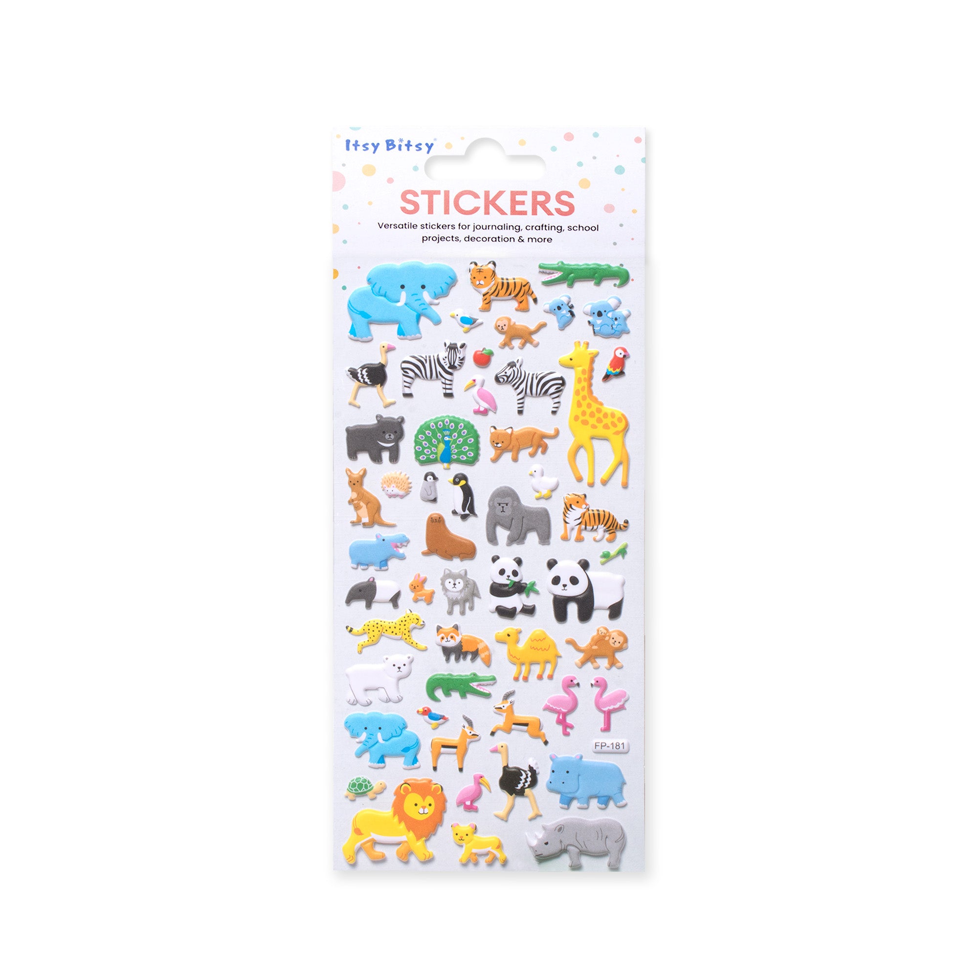 Fun Sticker Animal Fun 51pcs