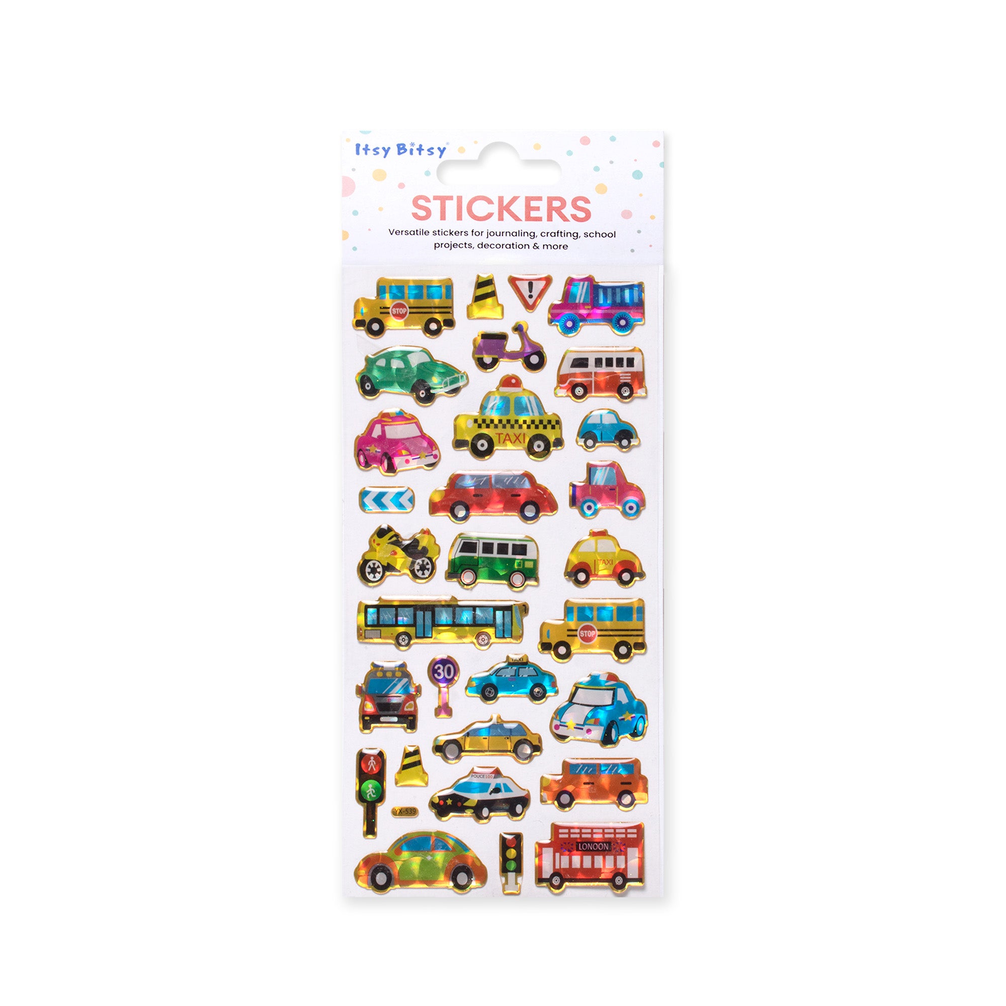 Resin Sticker Work Transport 30pcs