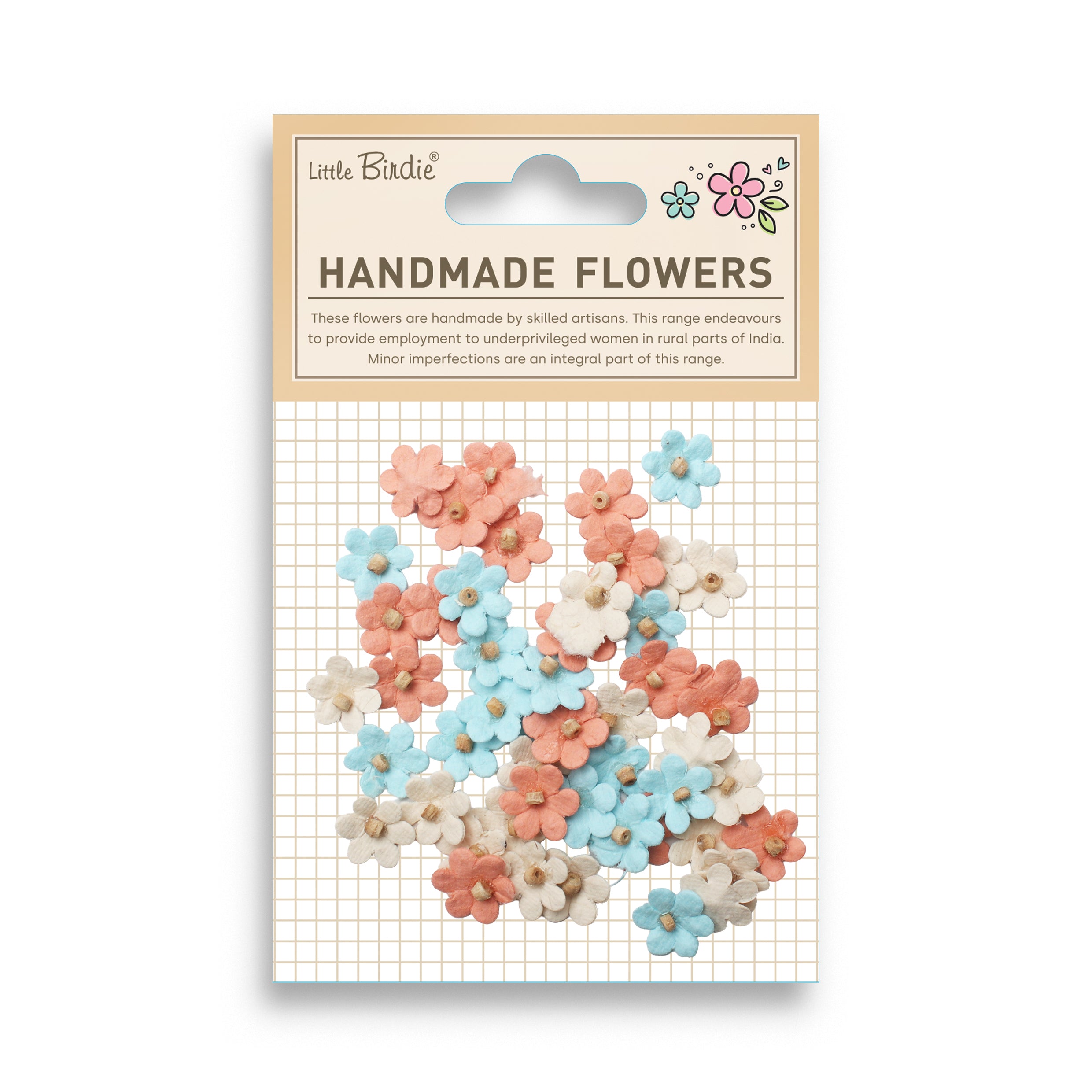 Handmade Flowers Esme Sun & Rain 50Pc