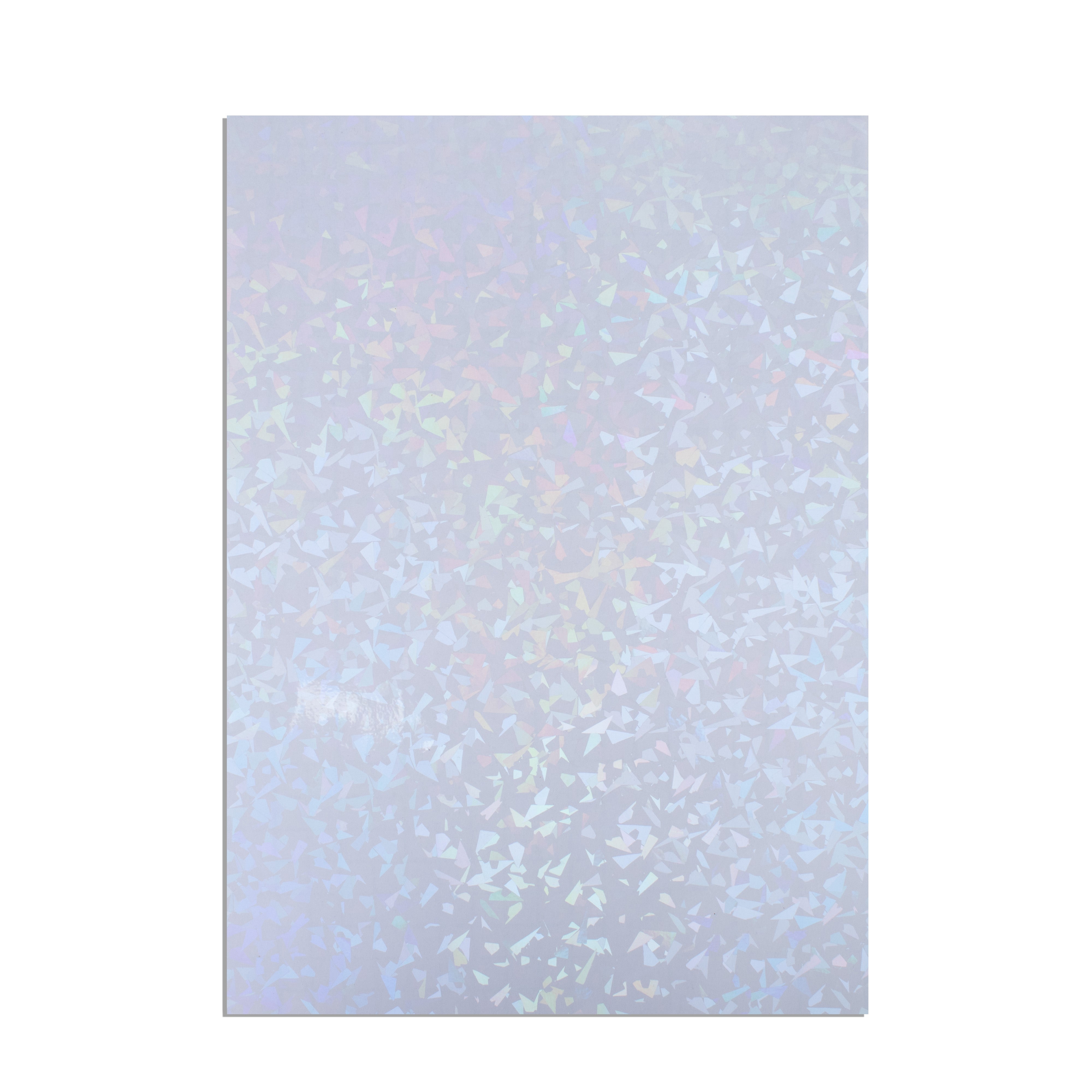 Transparent Holographic Film Retro Sparkles A4 Sheet