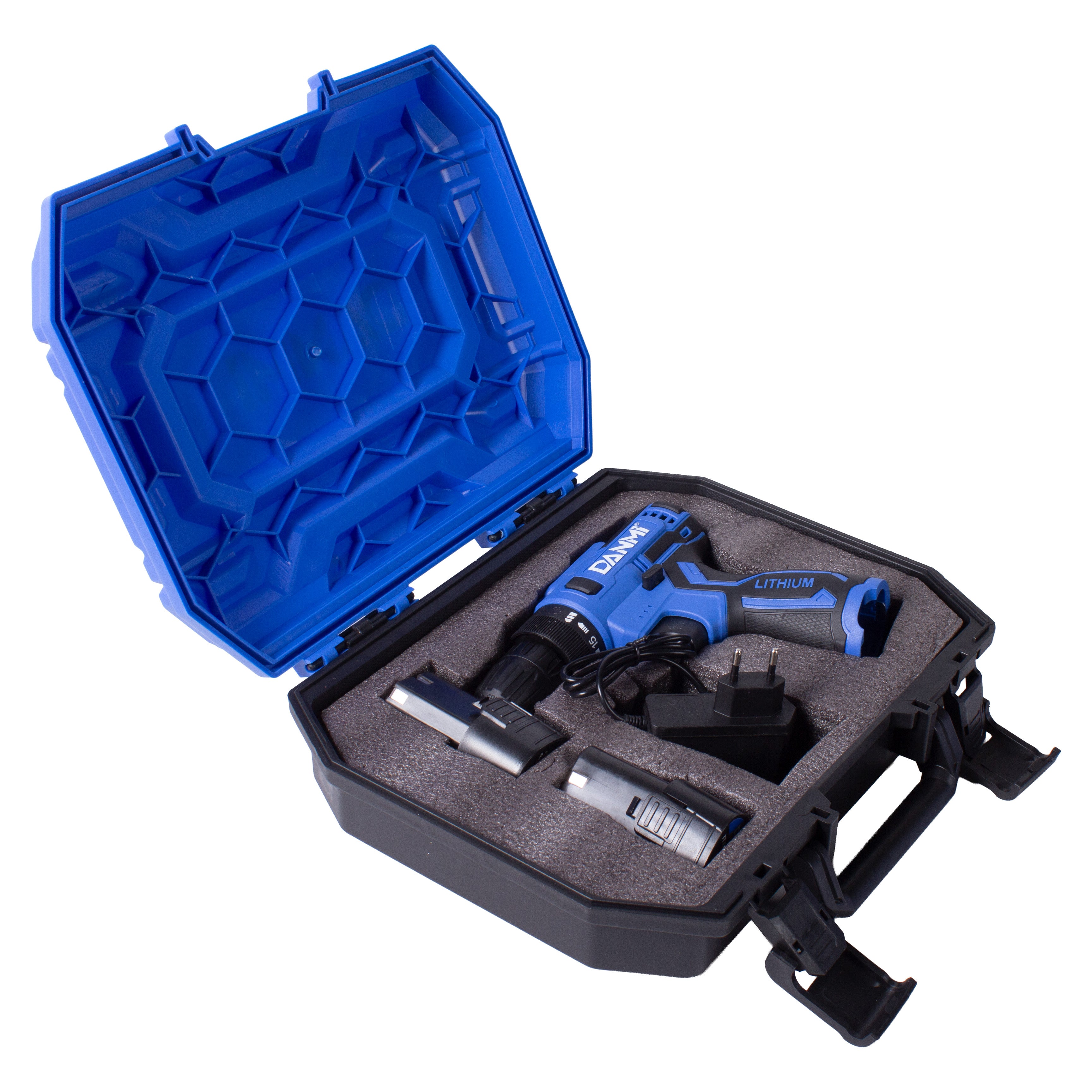 Cordless Drilling Machine Lithium Battery 1pc Box DANMI