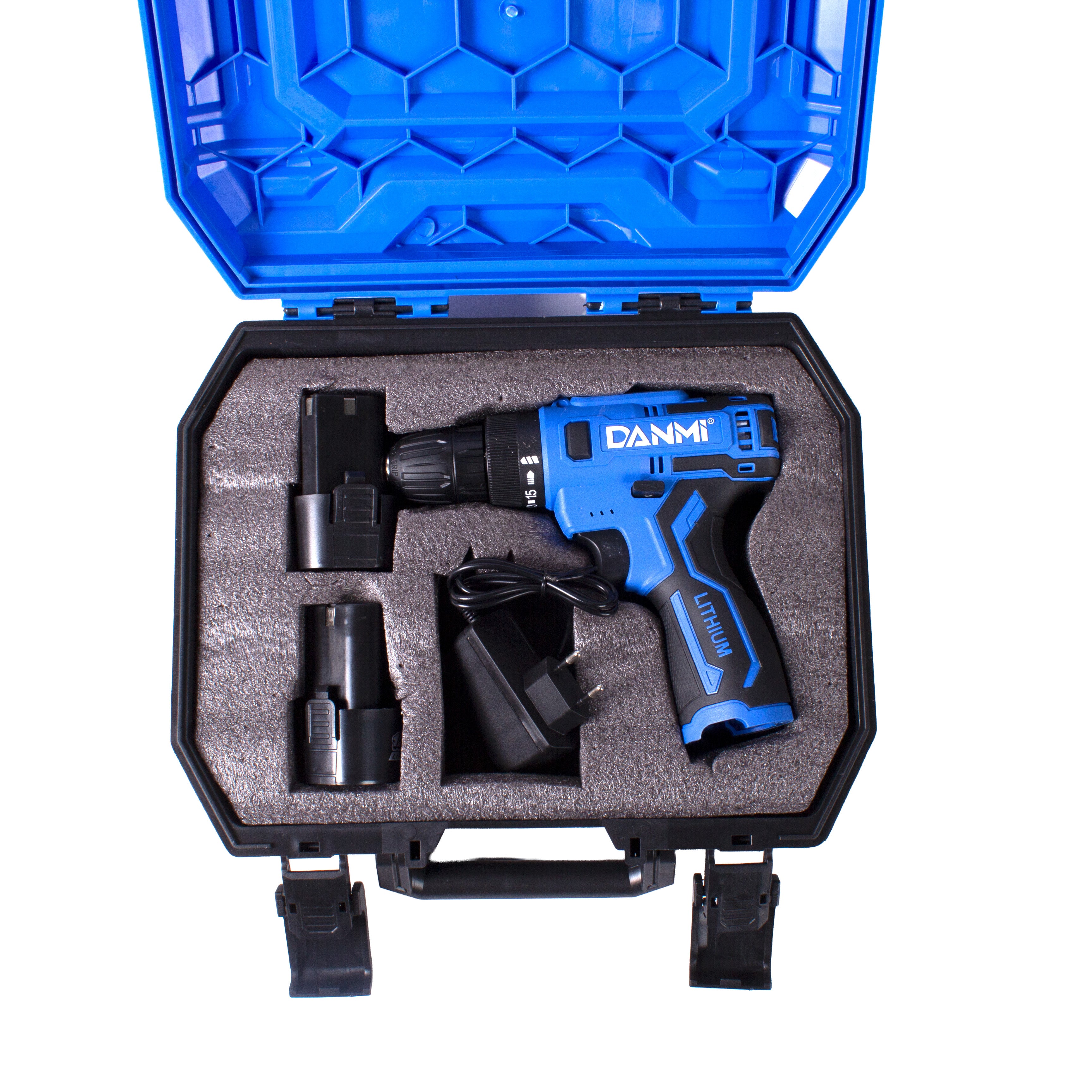 Cordless Drilling Machine Lithium Battery 1pc Box DANMI