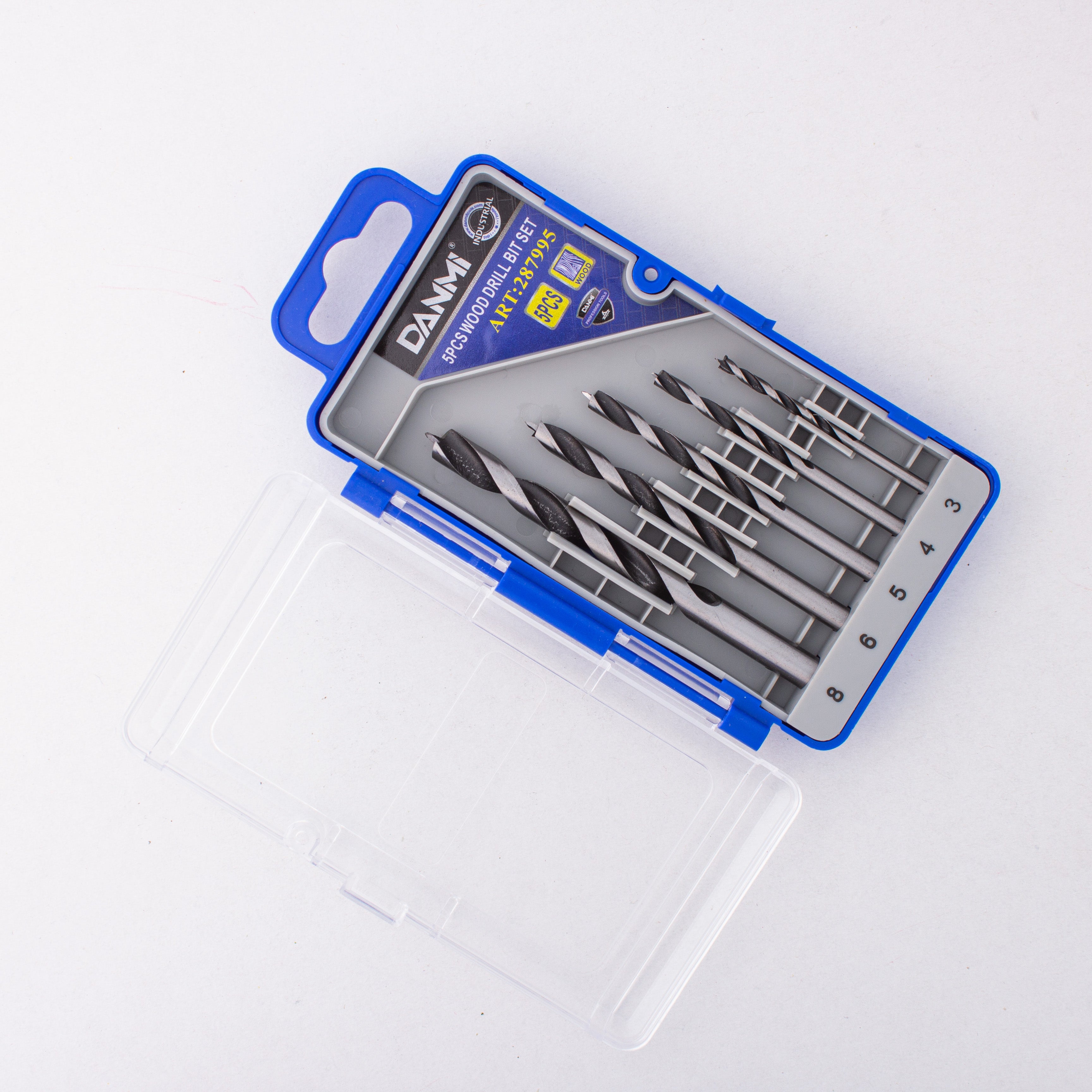 Wood Drill Bit Set of 5 pc 1Box DANMI