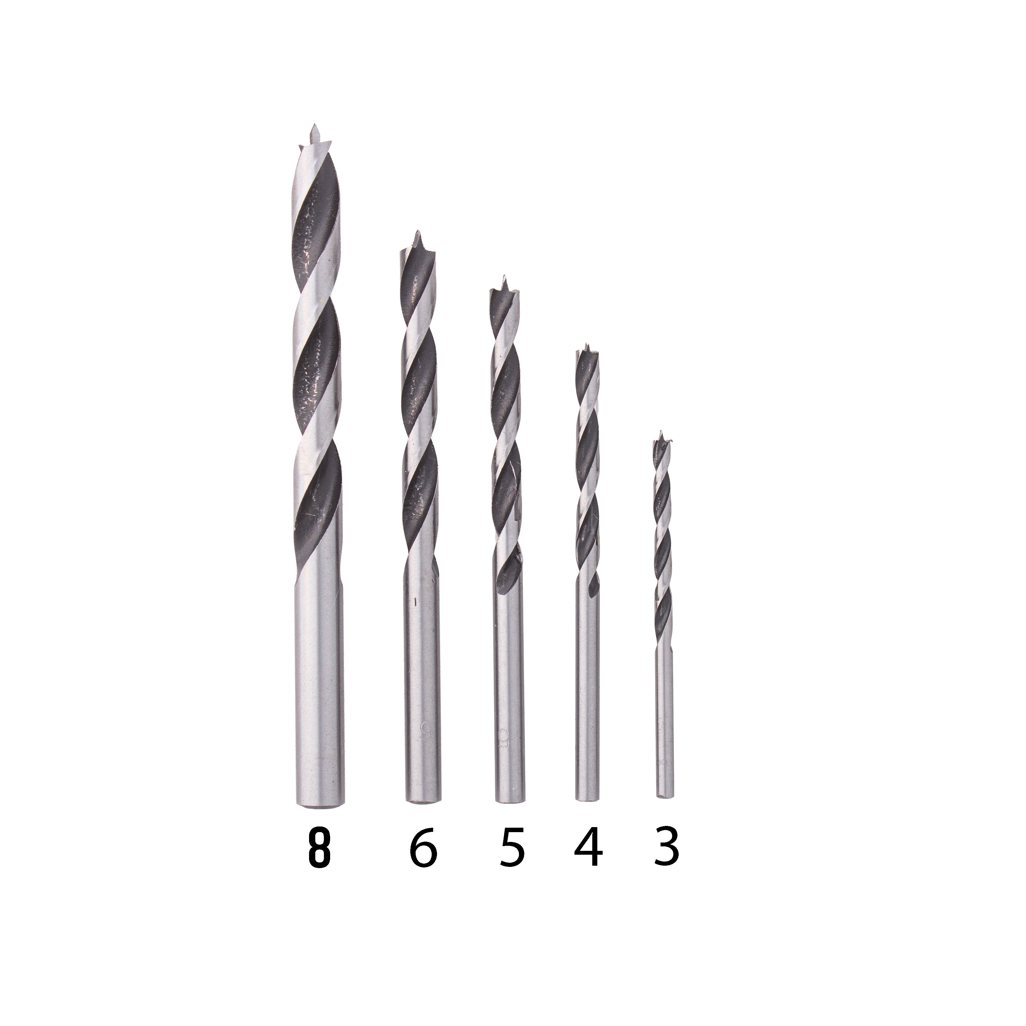 Wood Drill Bit Set of 5 pc 1Box DANMI