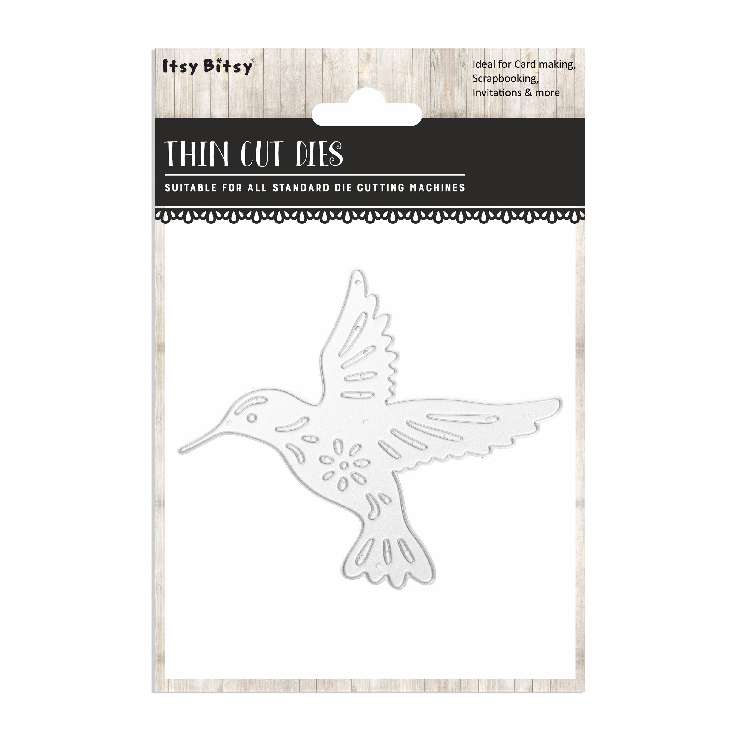 Thin Cut Dies Hummingbird 7.5 X 8.3cm 1pc