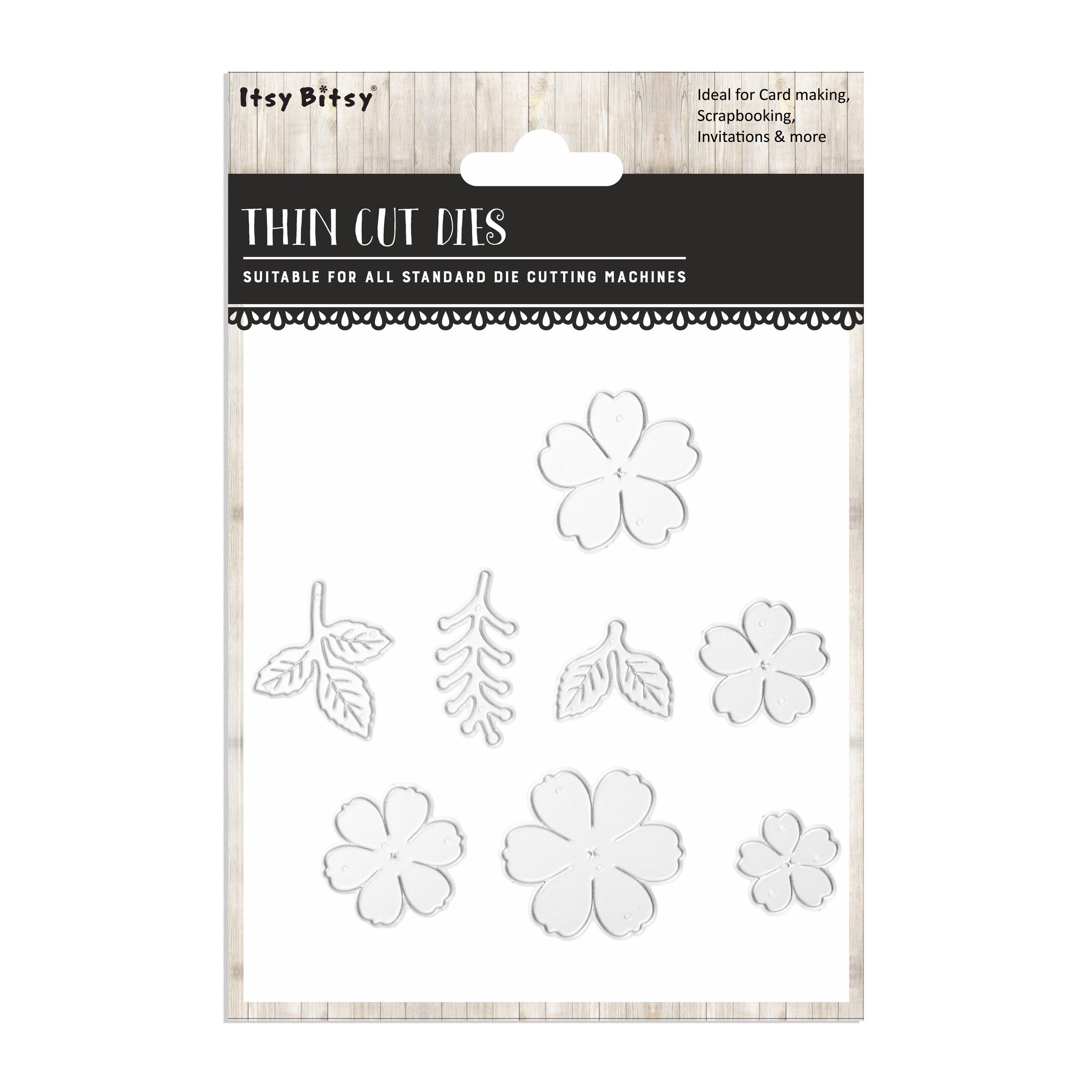 Thin Cut Dies Blossoms and Buds 8pc