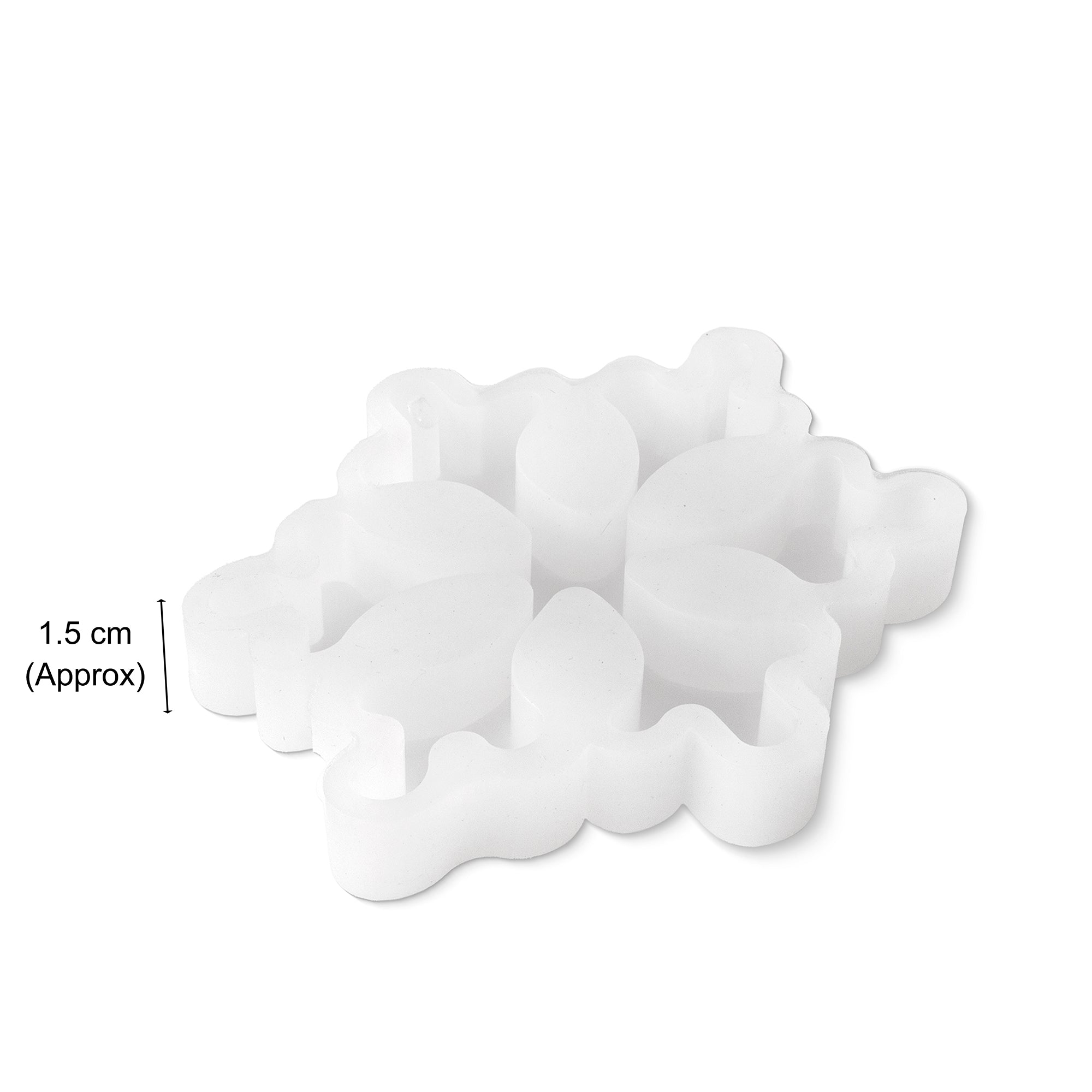 Silicone Mould For Hanging Ornament Snowflake 1pc