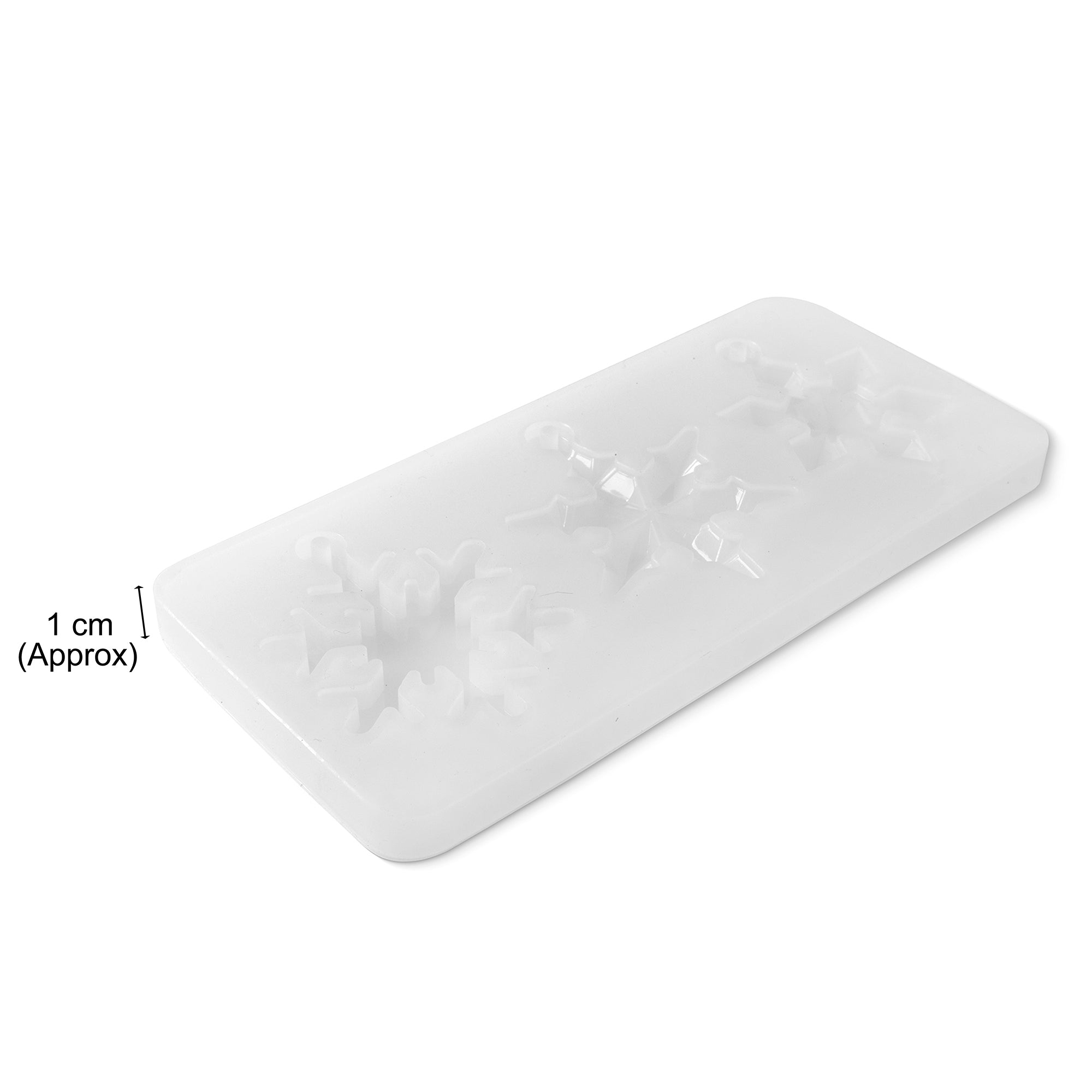 Silicone Mould For Snowflakes 1pc