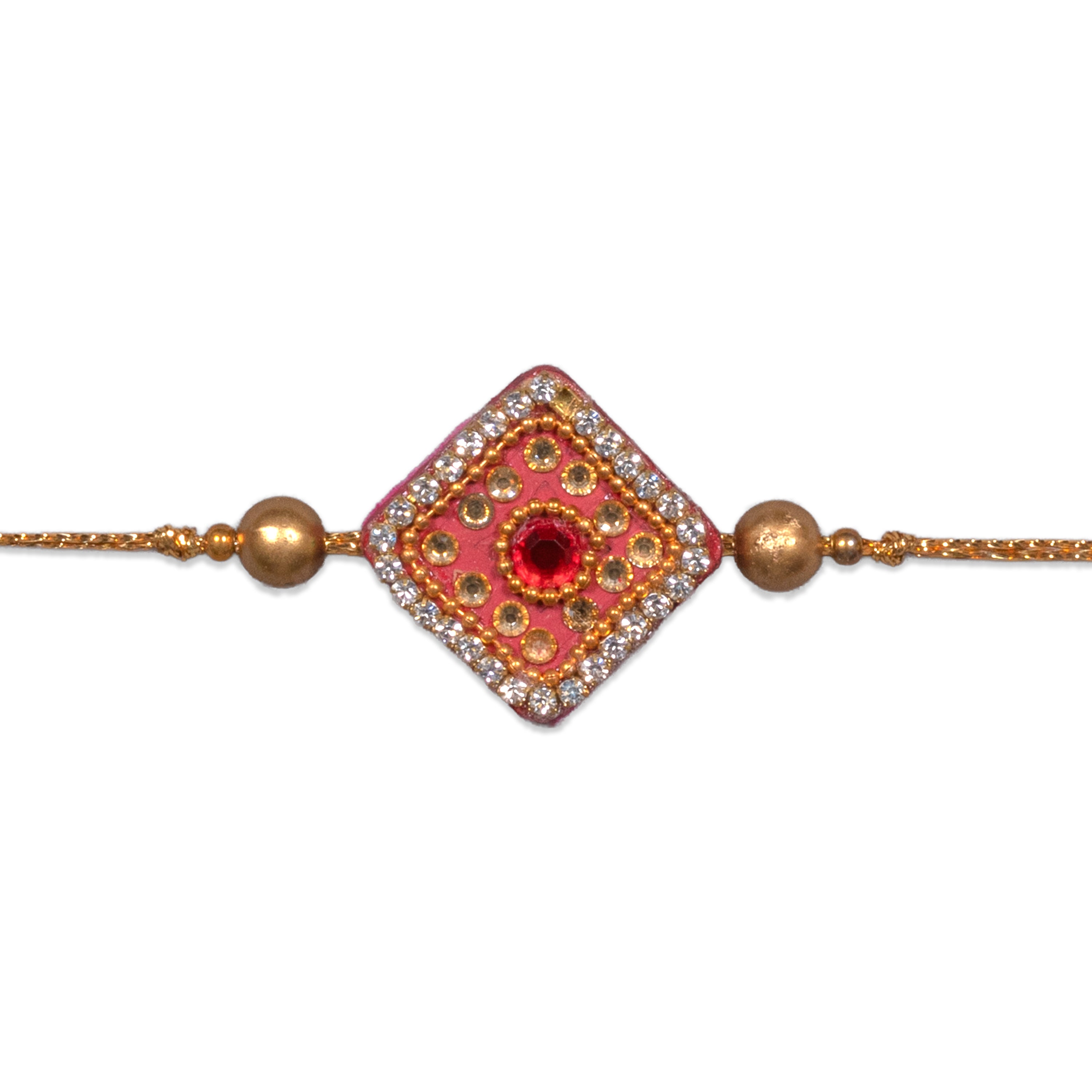 Handmade Rakhi - Ethnic Charm 1pc