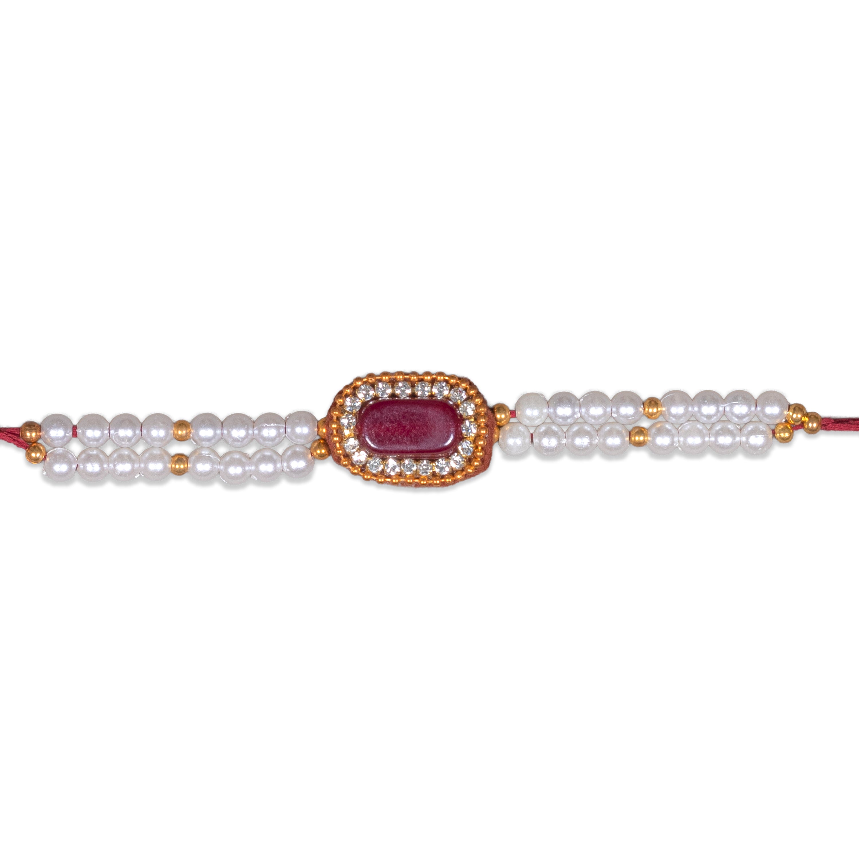Handmade Rakhi ??Jewel Splendour 
1pc
