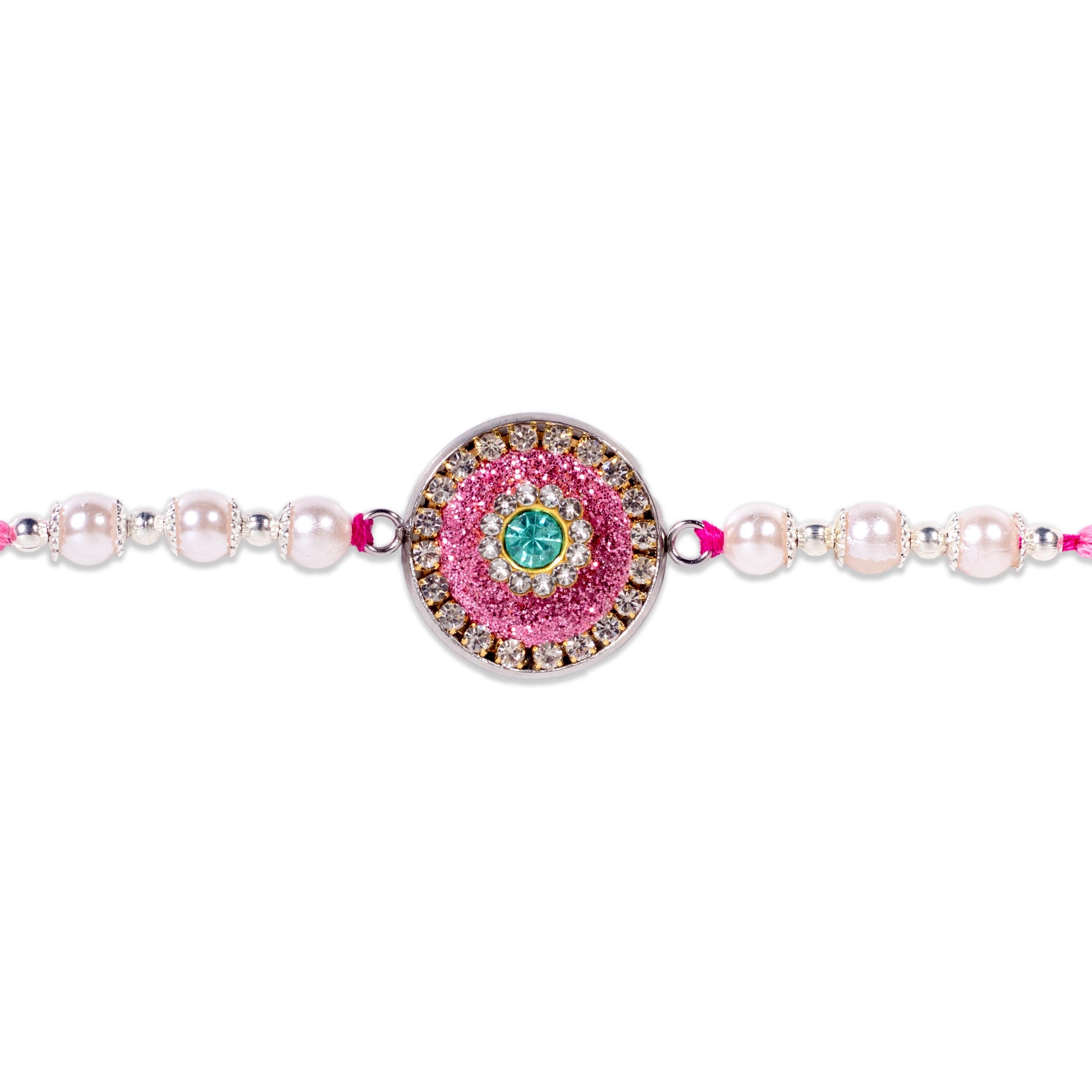 Handmade Rakhi - Pearl Glint 1pc