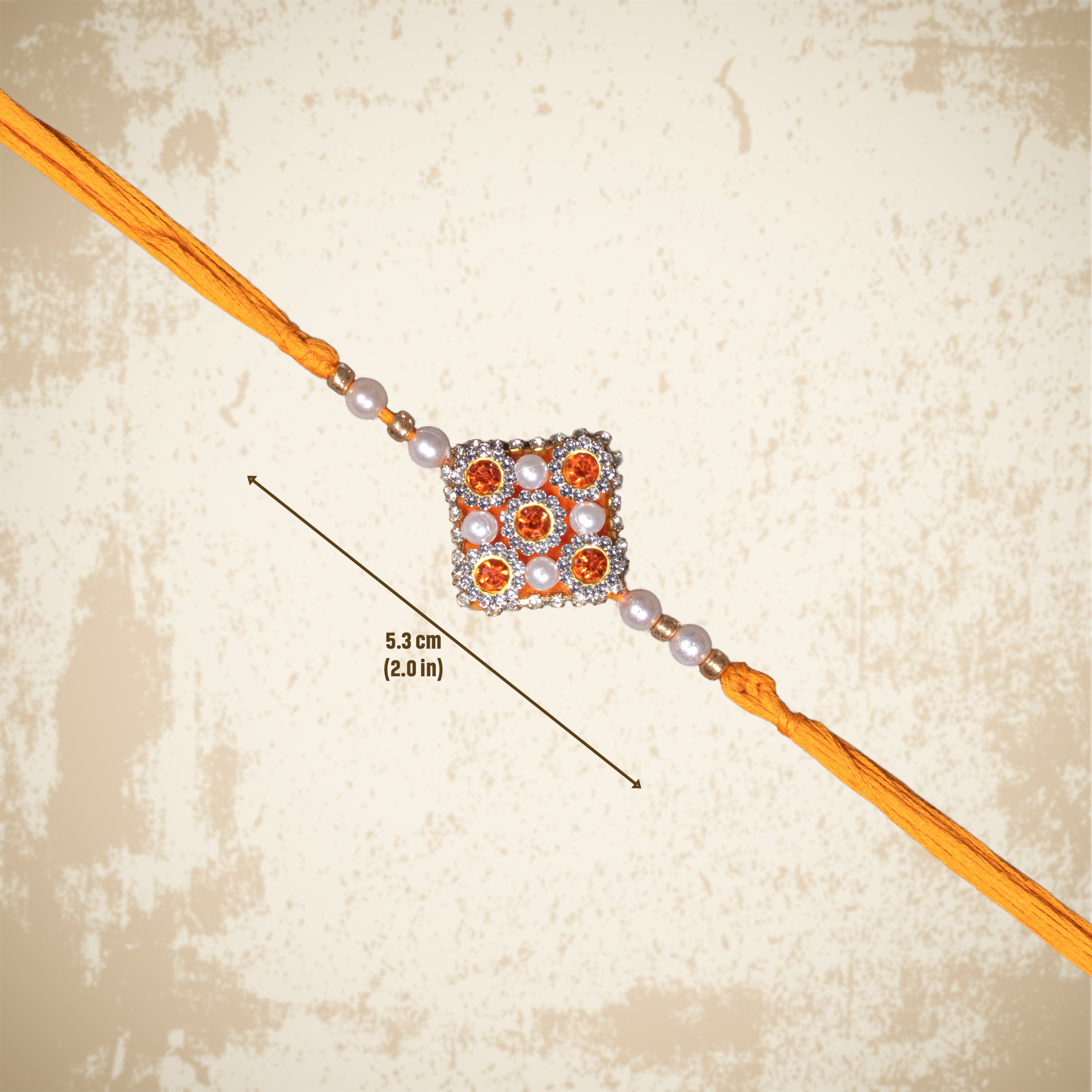 Handmade Rakhi - Jewel Radiance 1pc