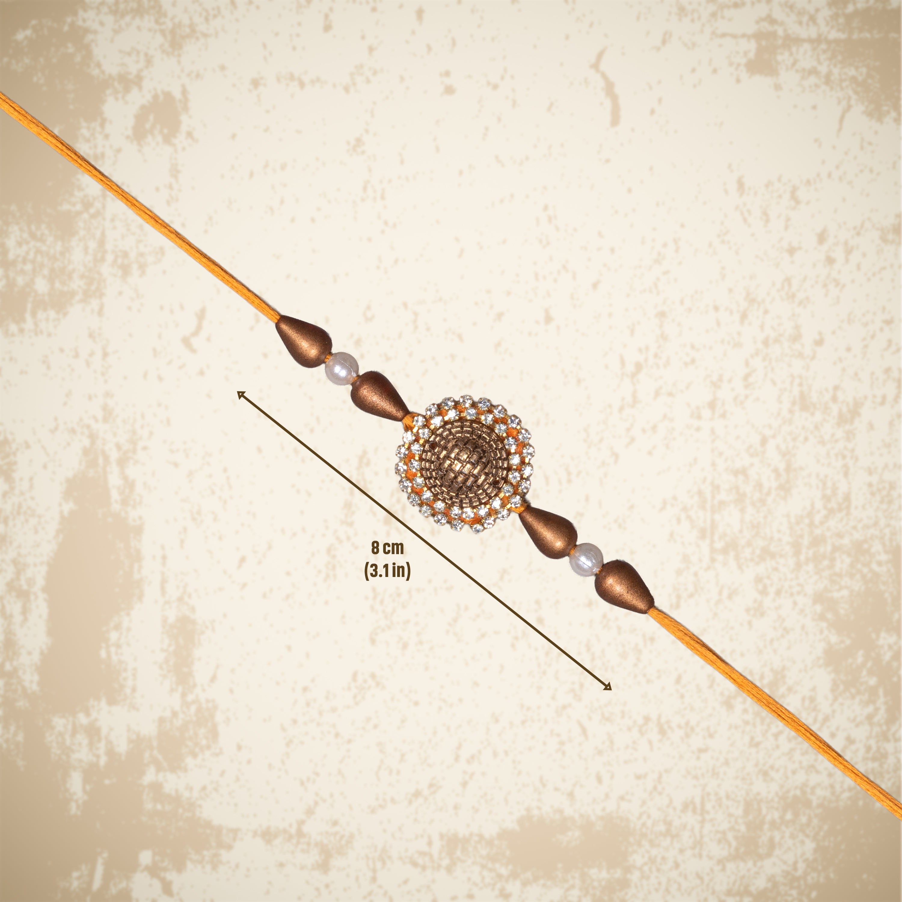 Handmade Rakhi - Jewel Sparkle
1 pc