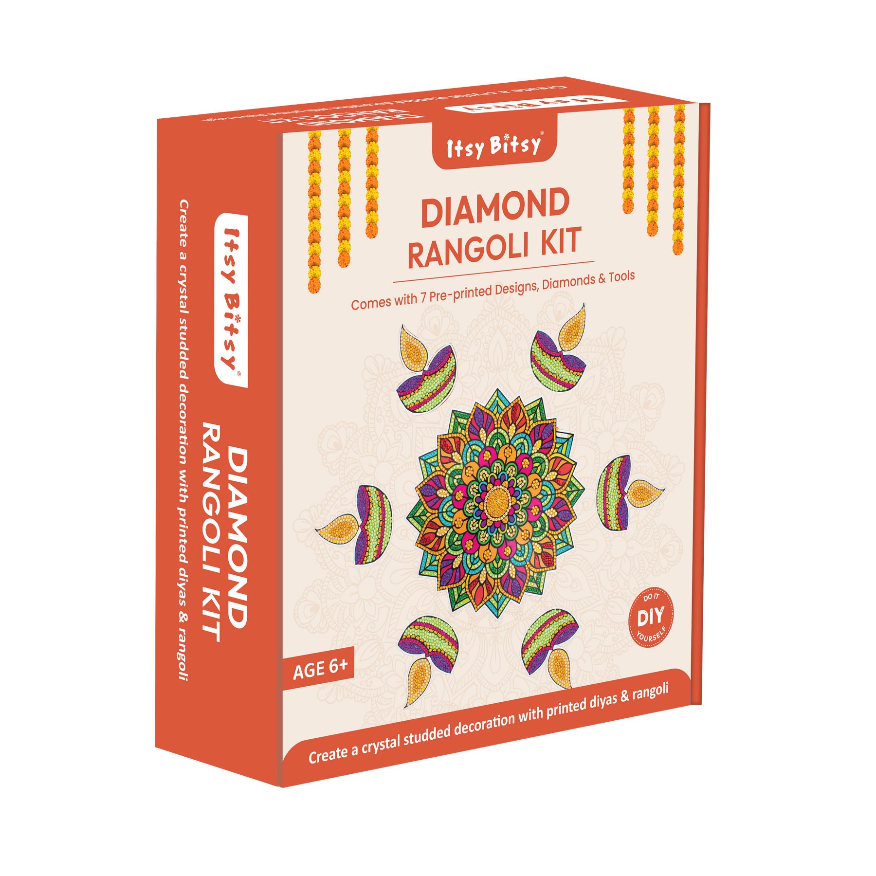 DIY Diamond Rangoli Kit Box – Itsy Bitsy