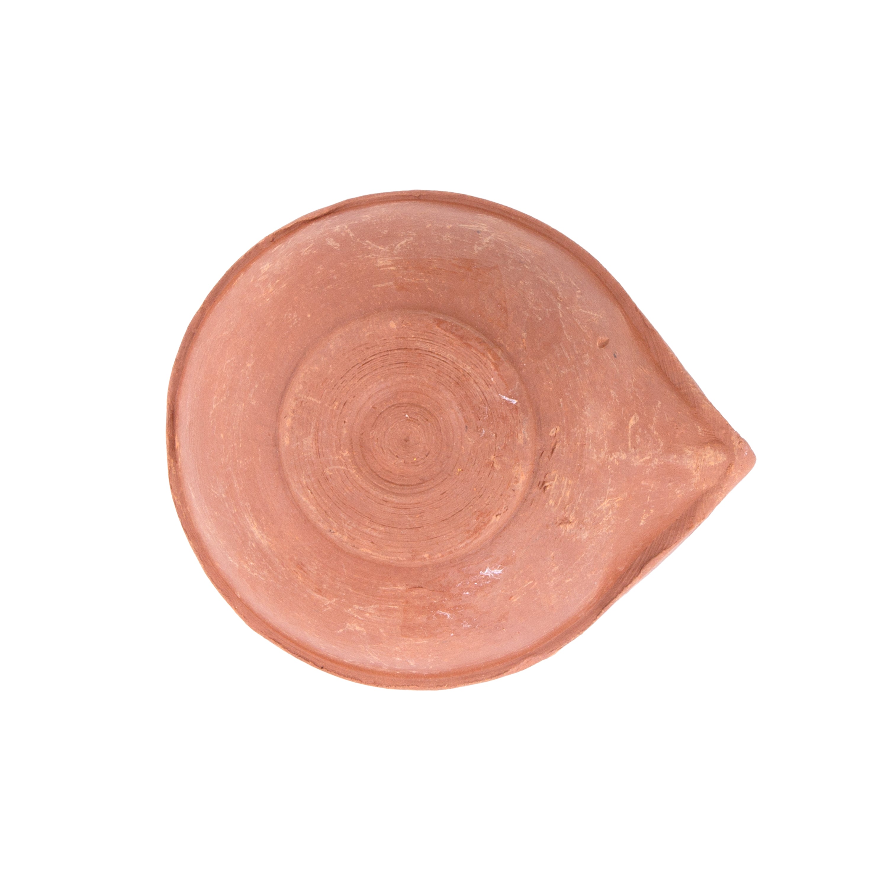 Handmade Terracotta Diya Medium Border 1pc