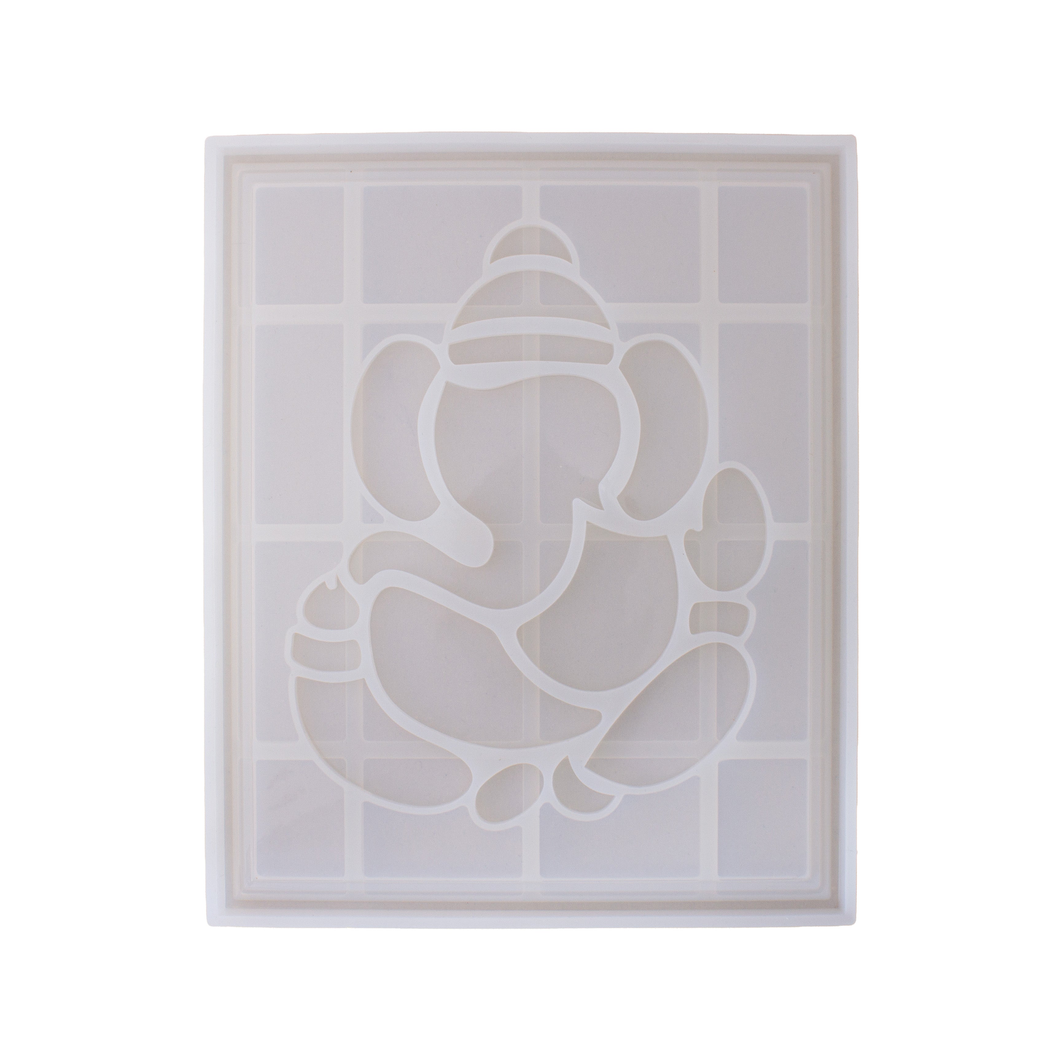 Silicone Mould Ganesha Frame L10.7 X W8.4inch 1pc