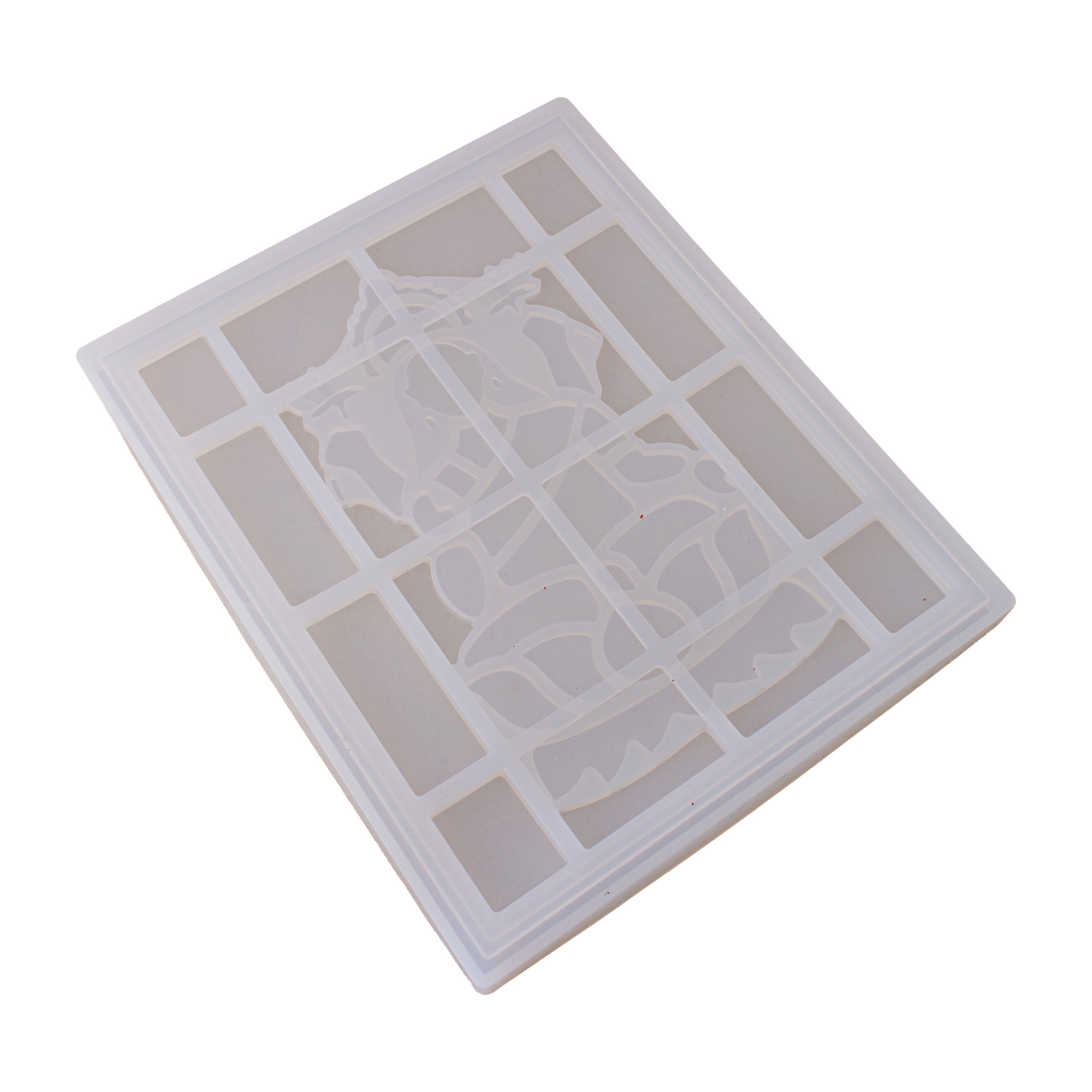 Silicone Mould Goddess Lakshmi Frame L10.6 X W8.6inch 1pc