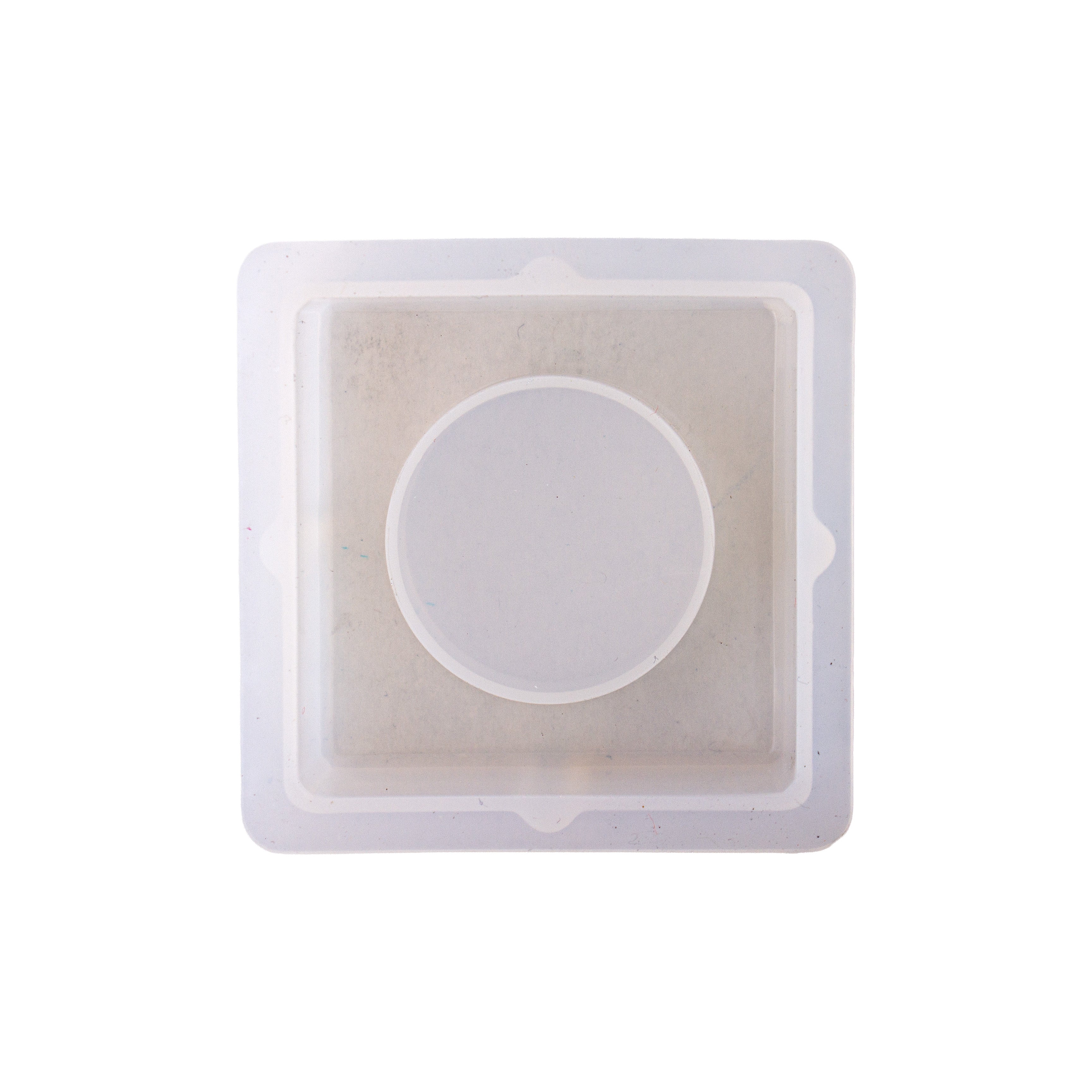 Silicone Mould Tea Light Holder Square L2.36 X W2.36inch 1pc
