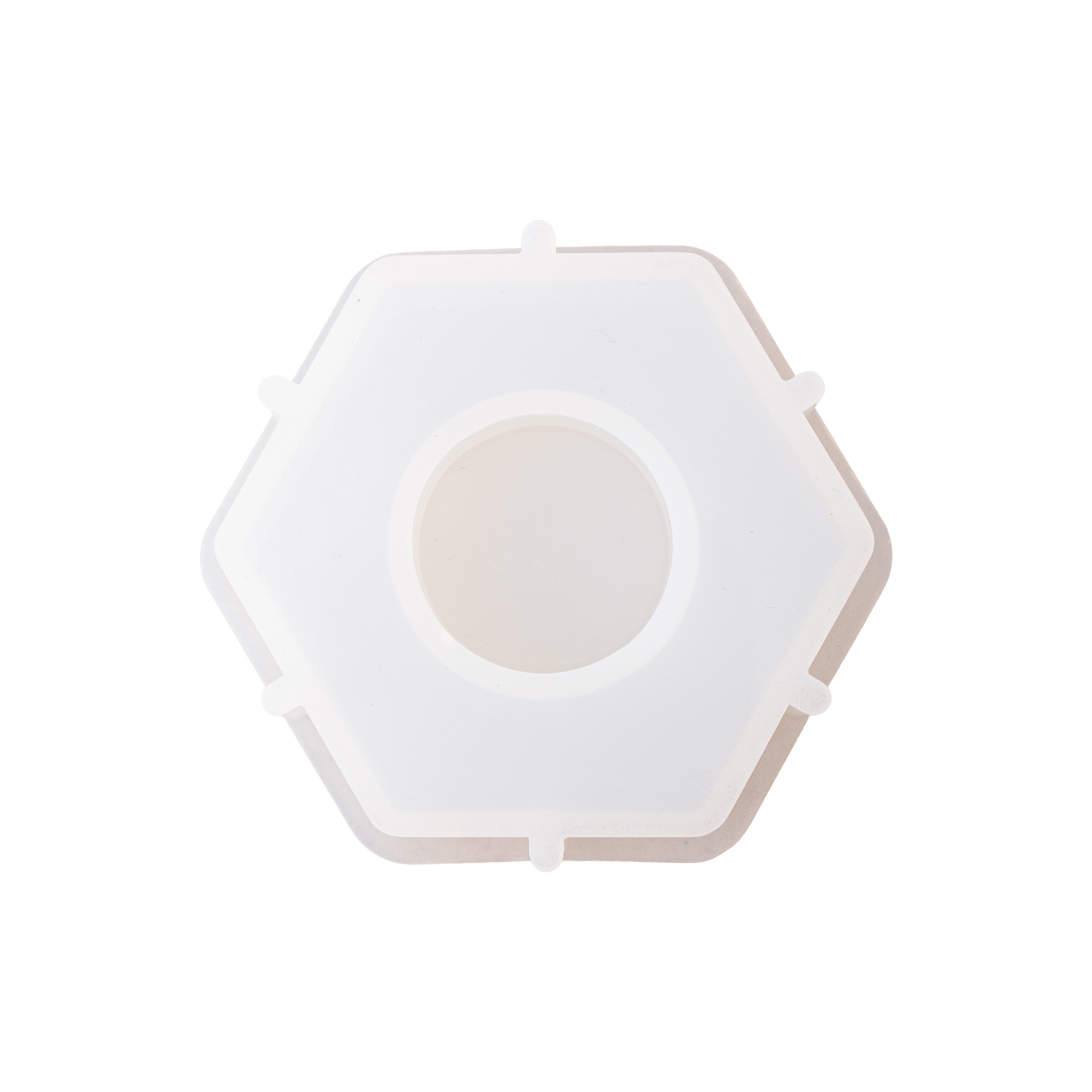 Silicone Mould 3-in 1 Tea Light Holder Oval L2.36 X 6.69cm 1pc