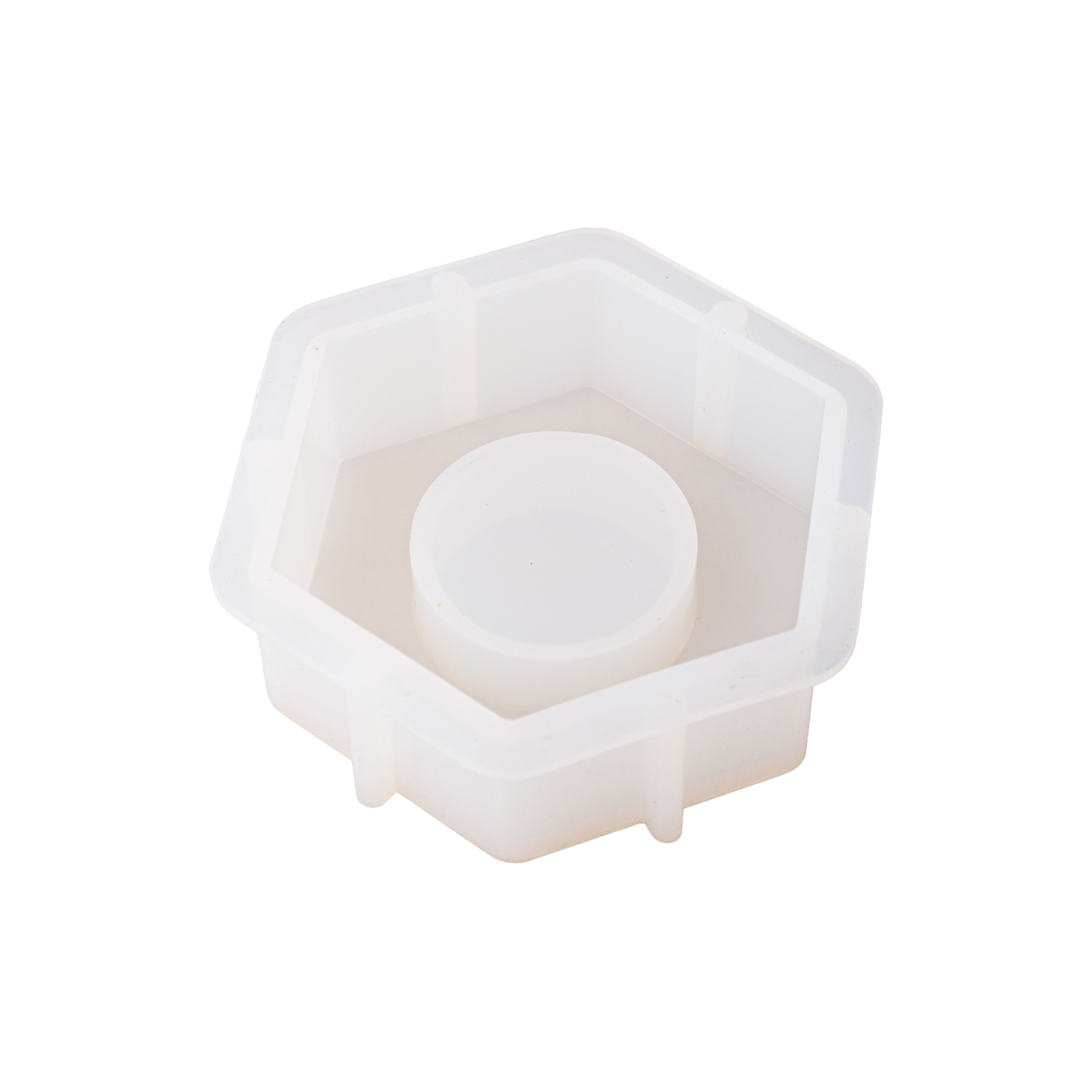 Silicone Mould 3-in 1 Tea Light Holder Oval L2.36 X 6.69cm 1pc