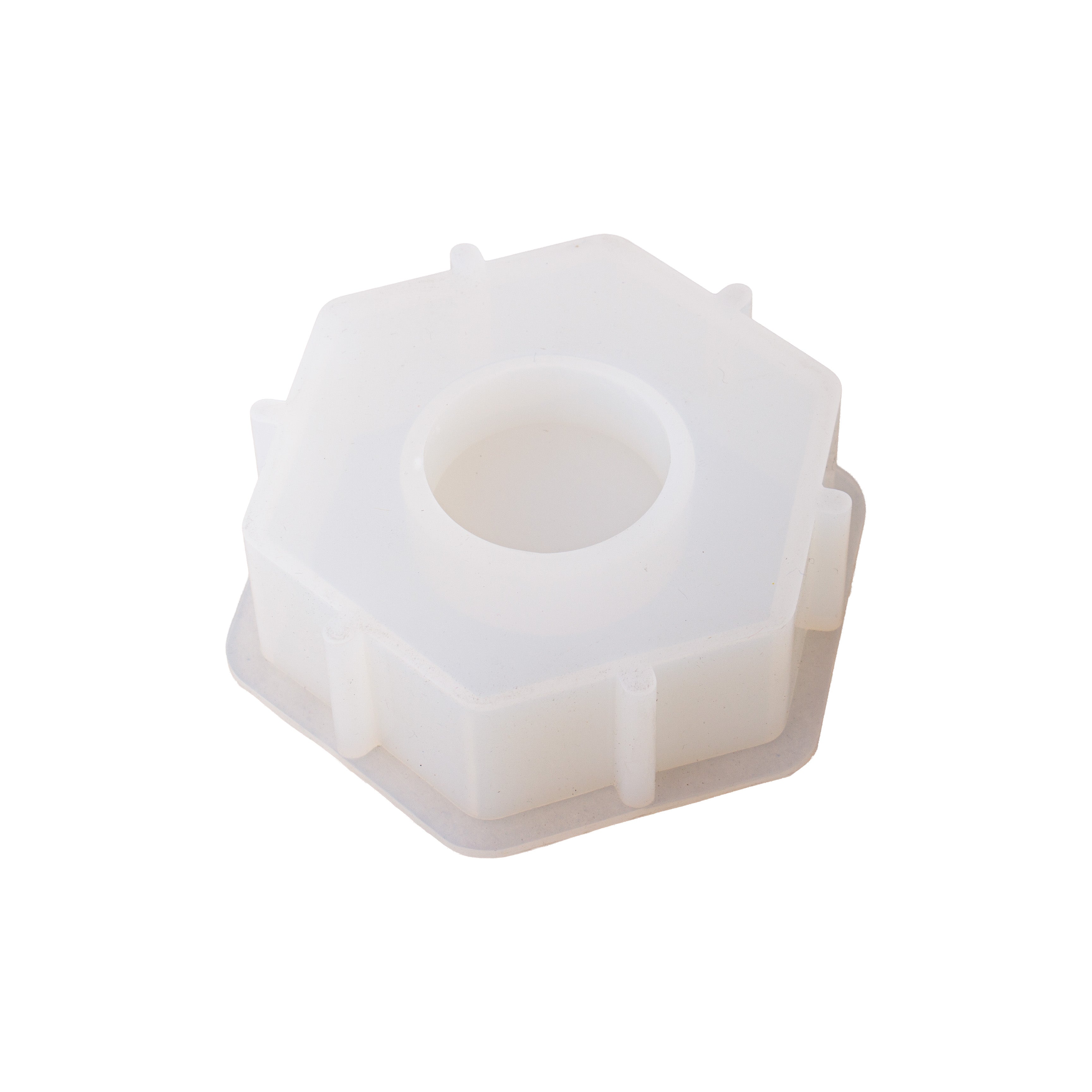 Silicone Mould 3-in 1 Tea Light Holder Oval L2.36 X 6.69cm 1pc