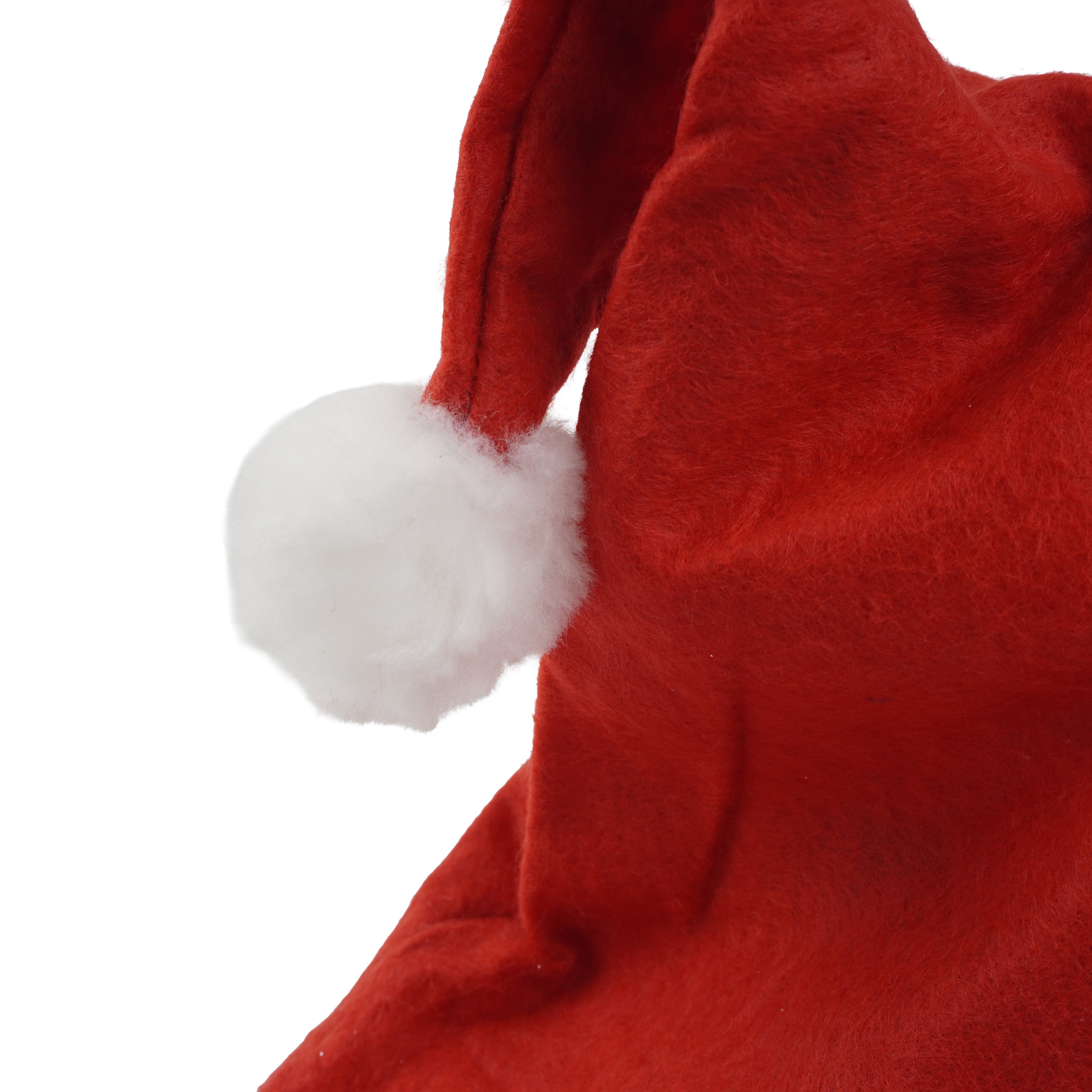 Christmas Hat Red 14inch X 10.5inch Dia 1pc