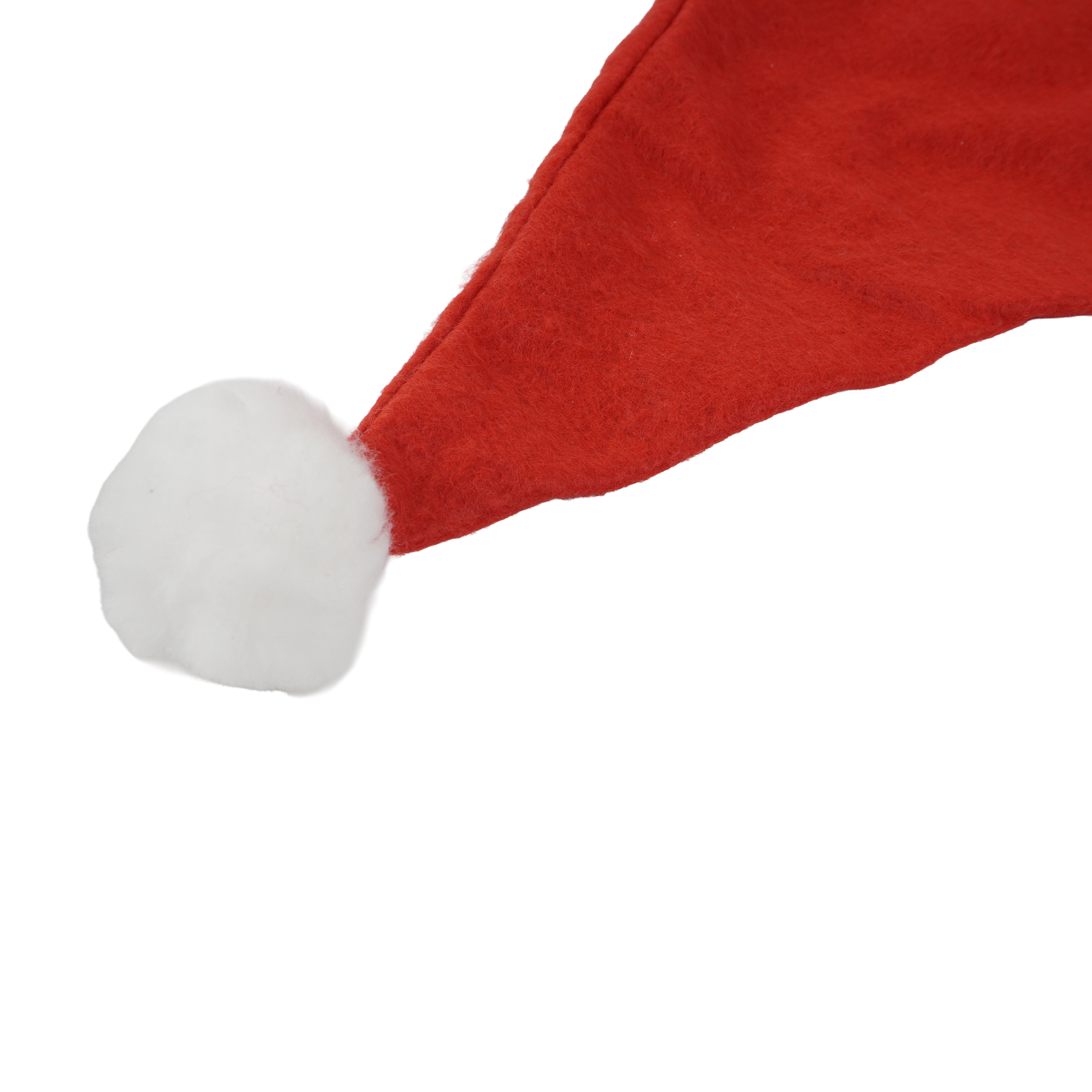 Christmas Hat Red 14inch X 10.5inch Dia 1pc