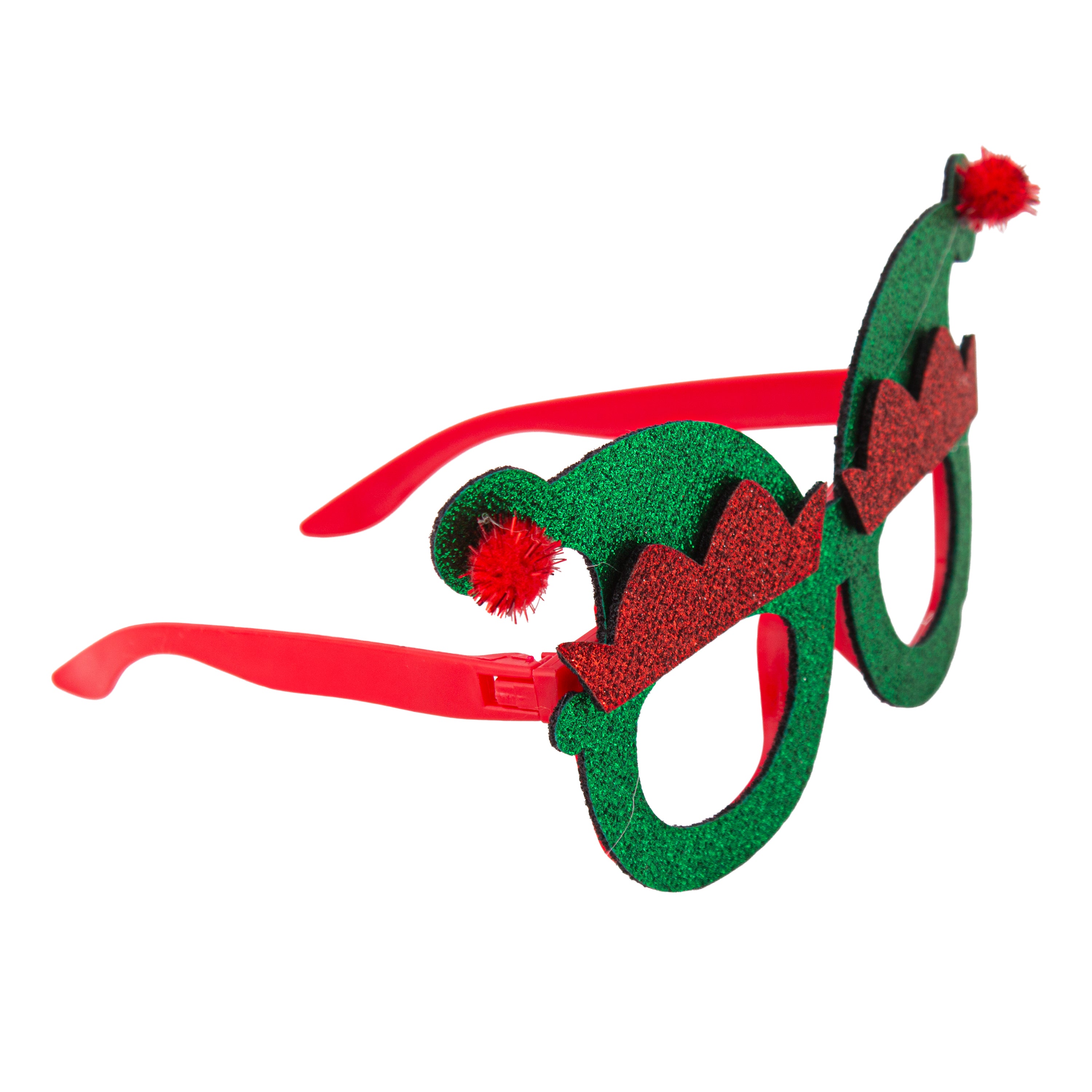 Christmas Tree Eye Glass frame for Adults and Kids Red 1pc