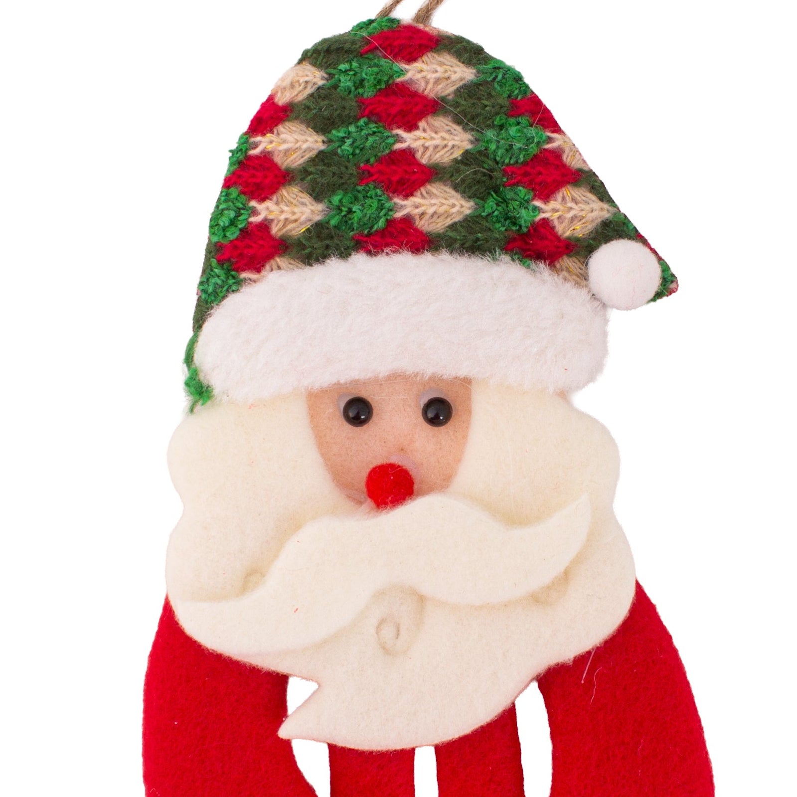 Christmas Hanging Santa 10inch 1pc