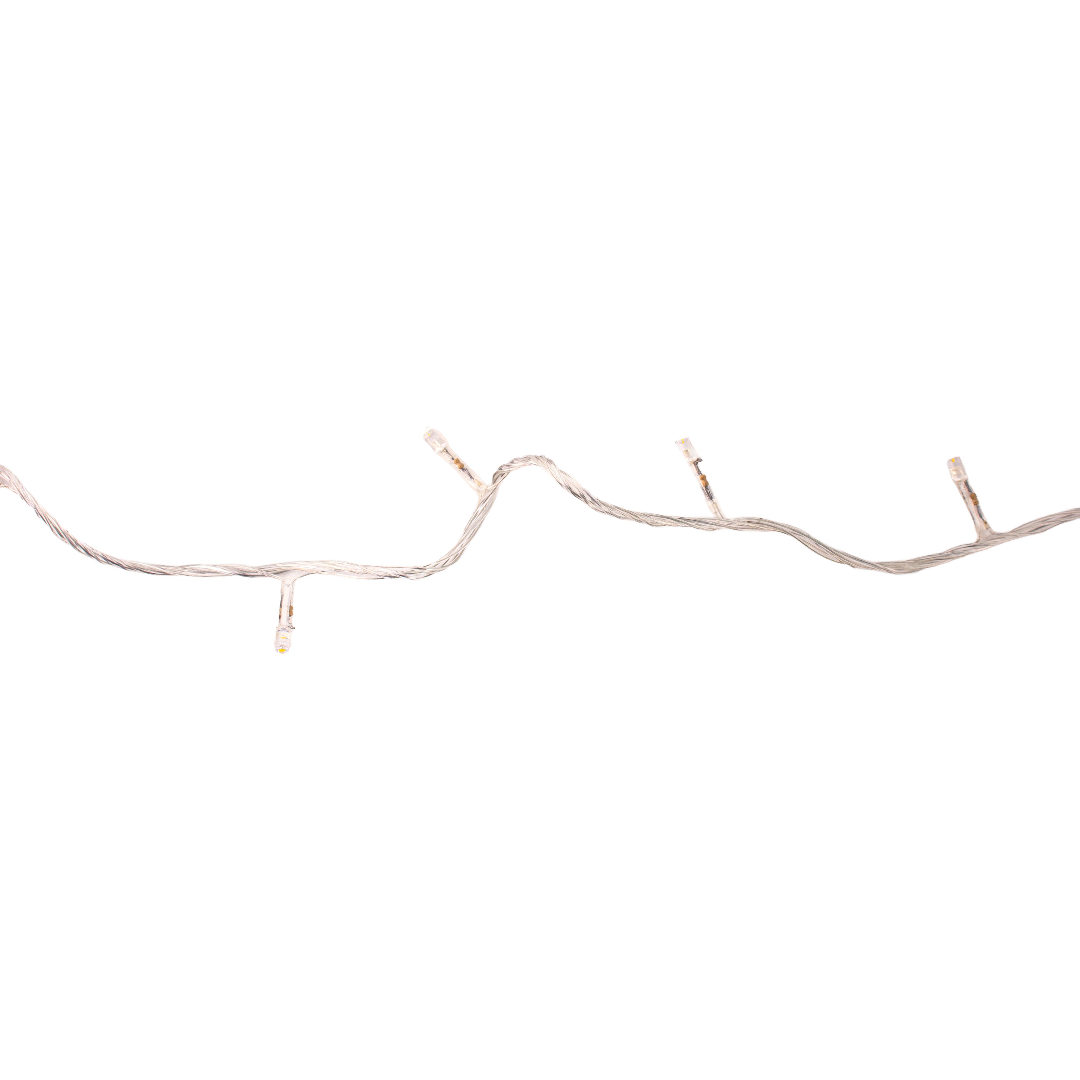 LED Light Up 8 mode Warm Colour 100pc 8mt