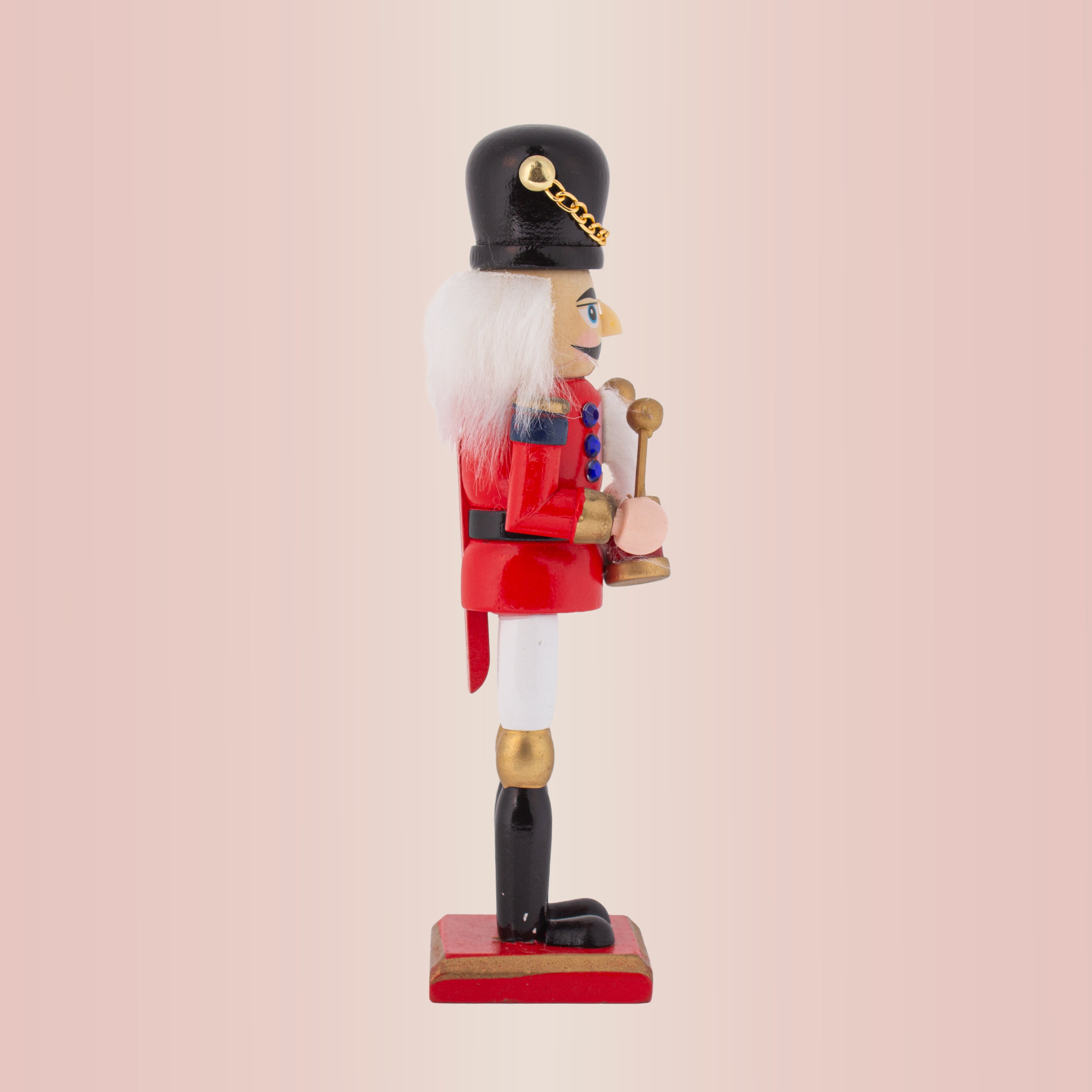 Nutcracker Drummer Red 7inch X 2inch 1pc Box