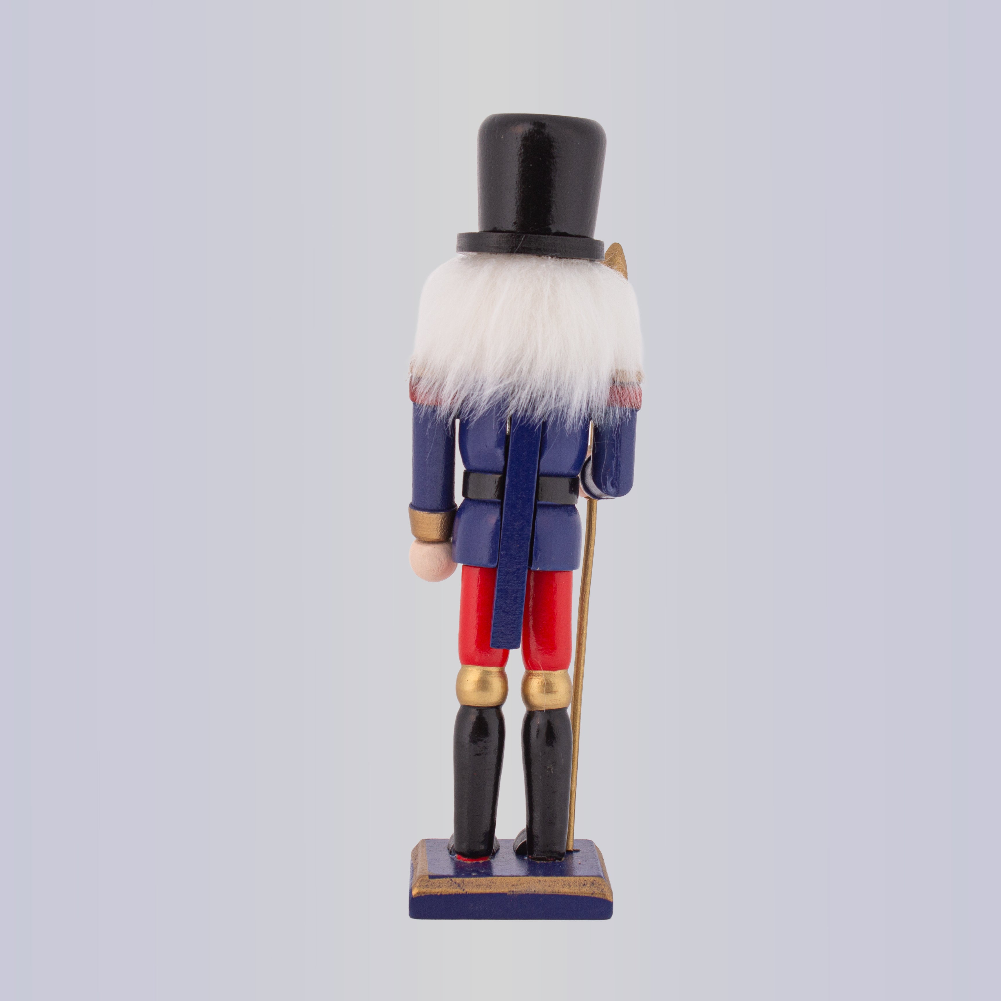 Nutcracker Figurine Blue 7inch X 2inch 1pc Box