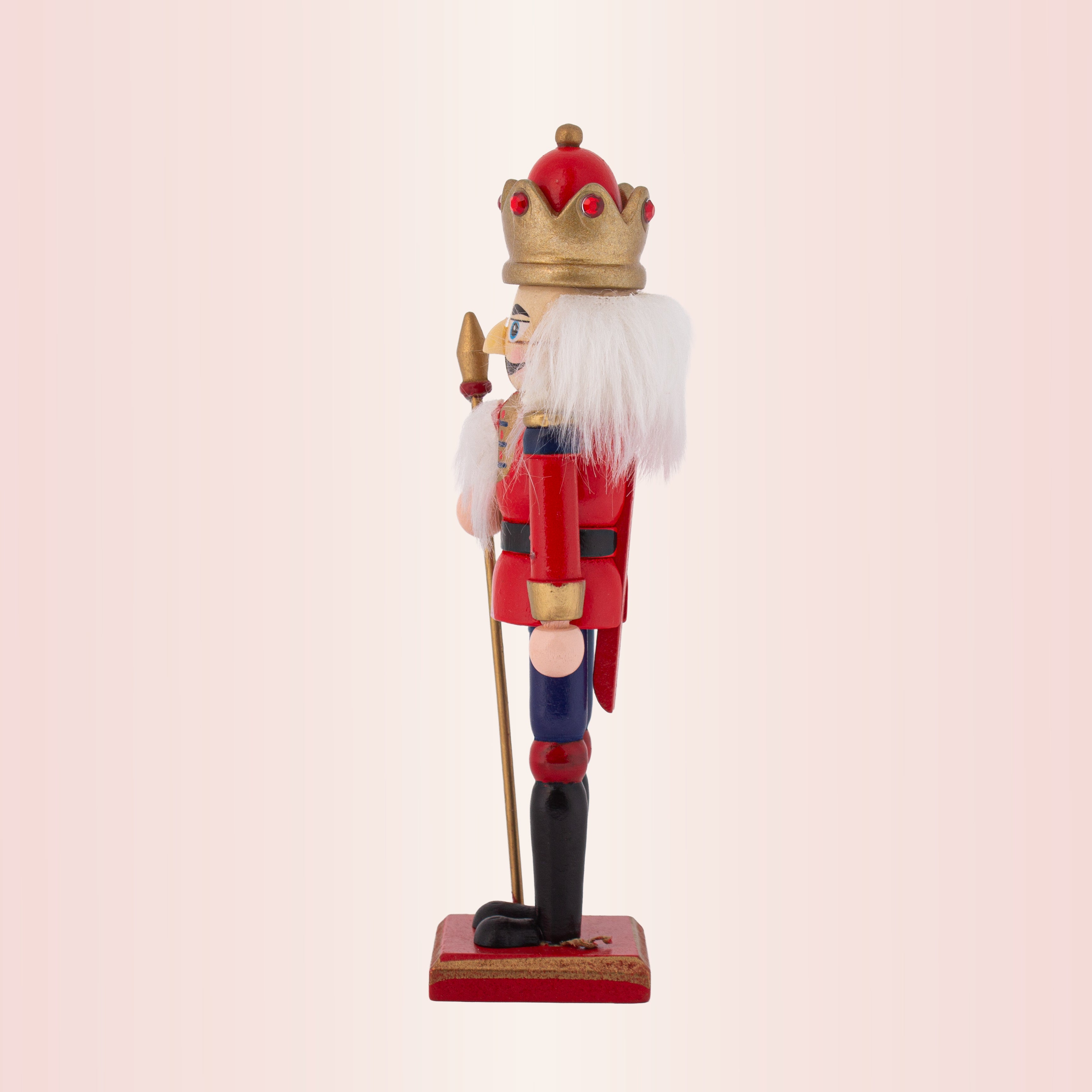 Nutcracker Figurine Red 7inch X 2inch 1pc Box