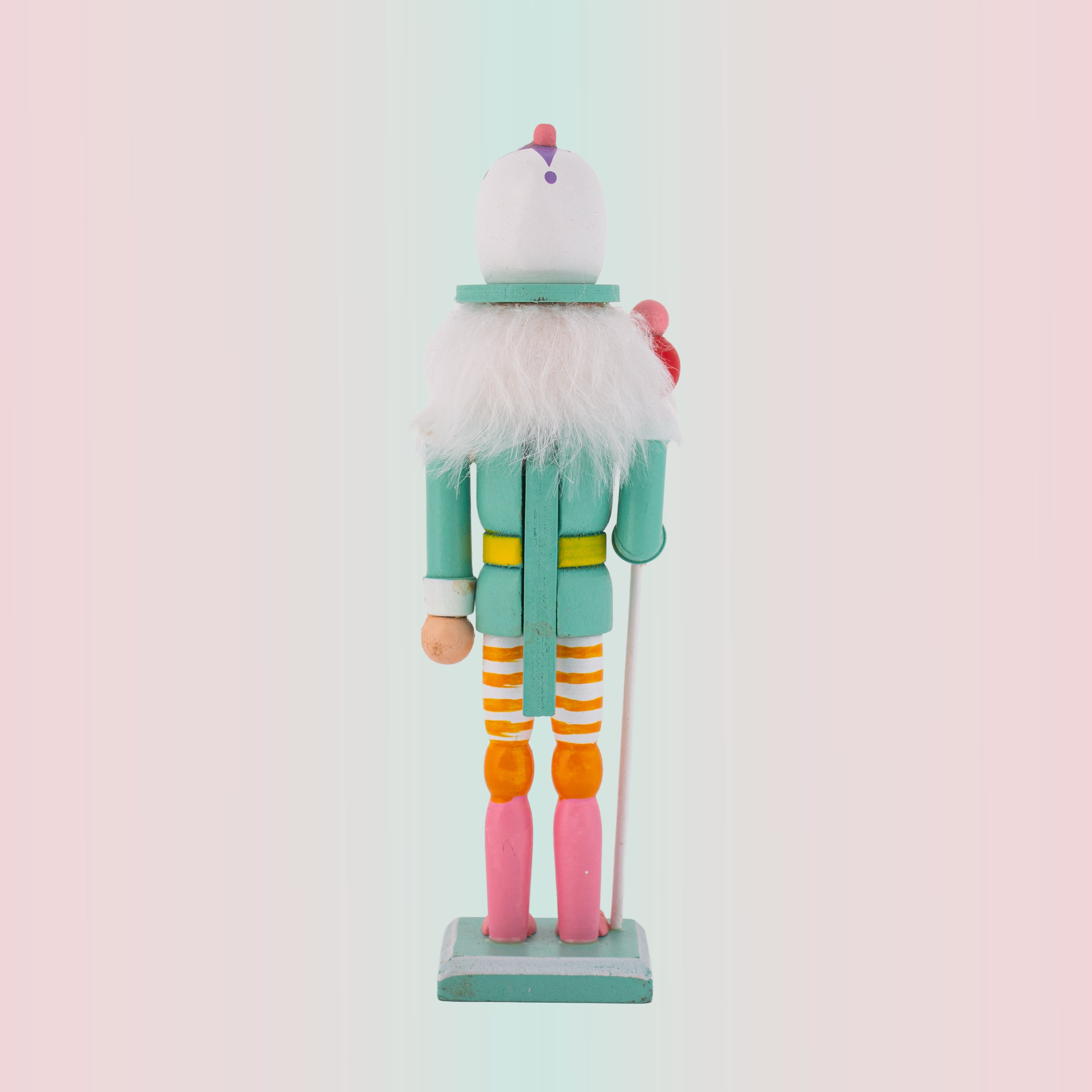 Nutcracker Soldier Ornament Pastel Teal 7inch X 2inch 1pc Box