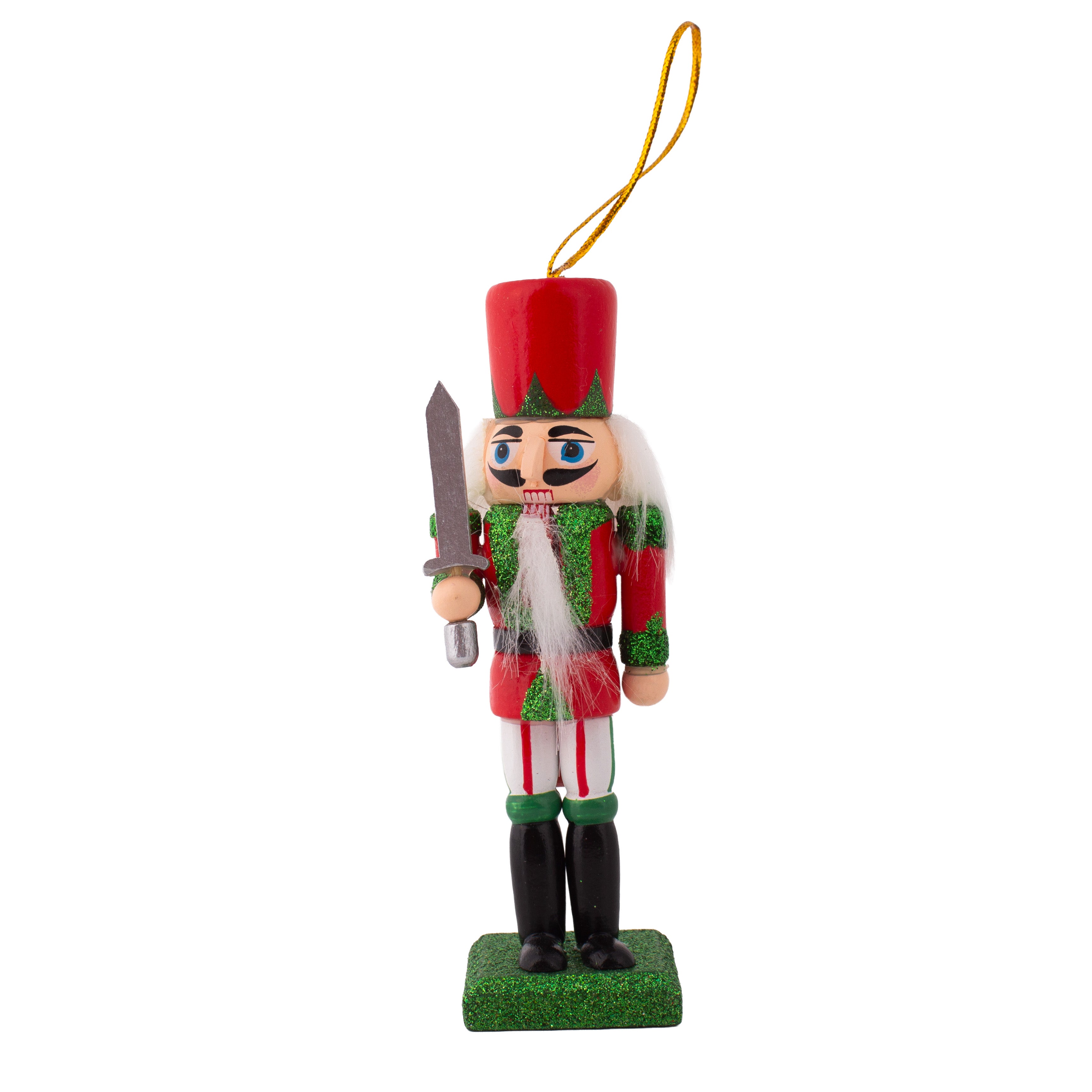 Nutcracker Soldier Ornament Traditional 5inch Set Of 4 1Box