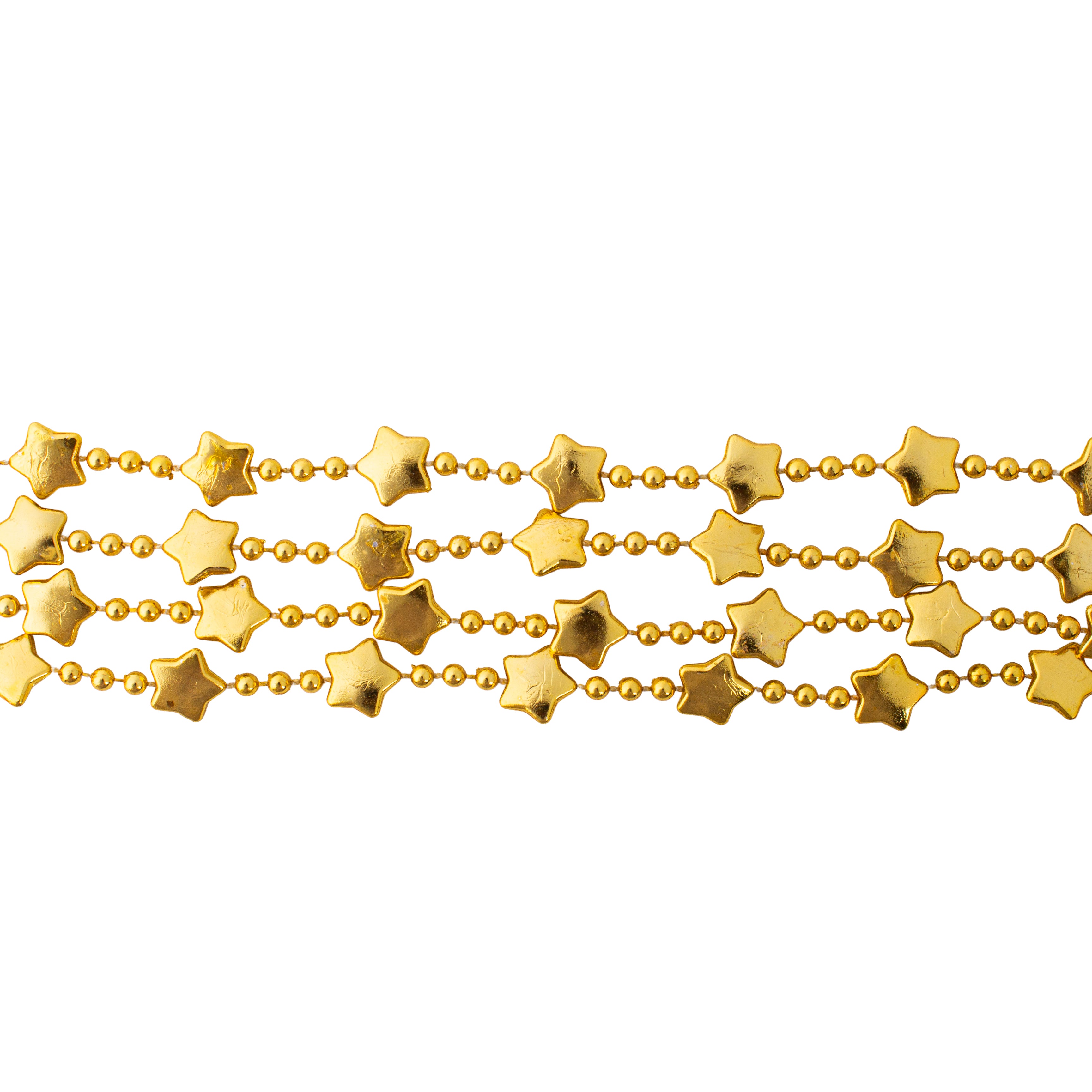 Christmas Star Garland Gold 1.2mm 3Mtr Box