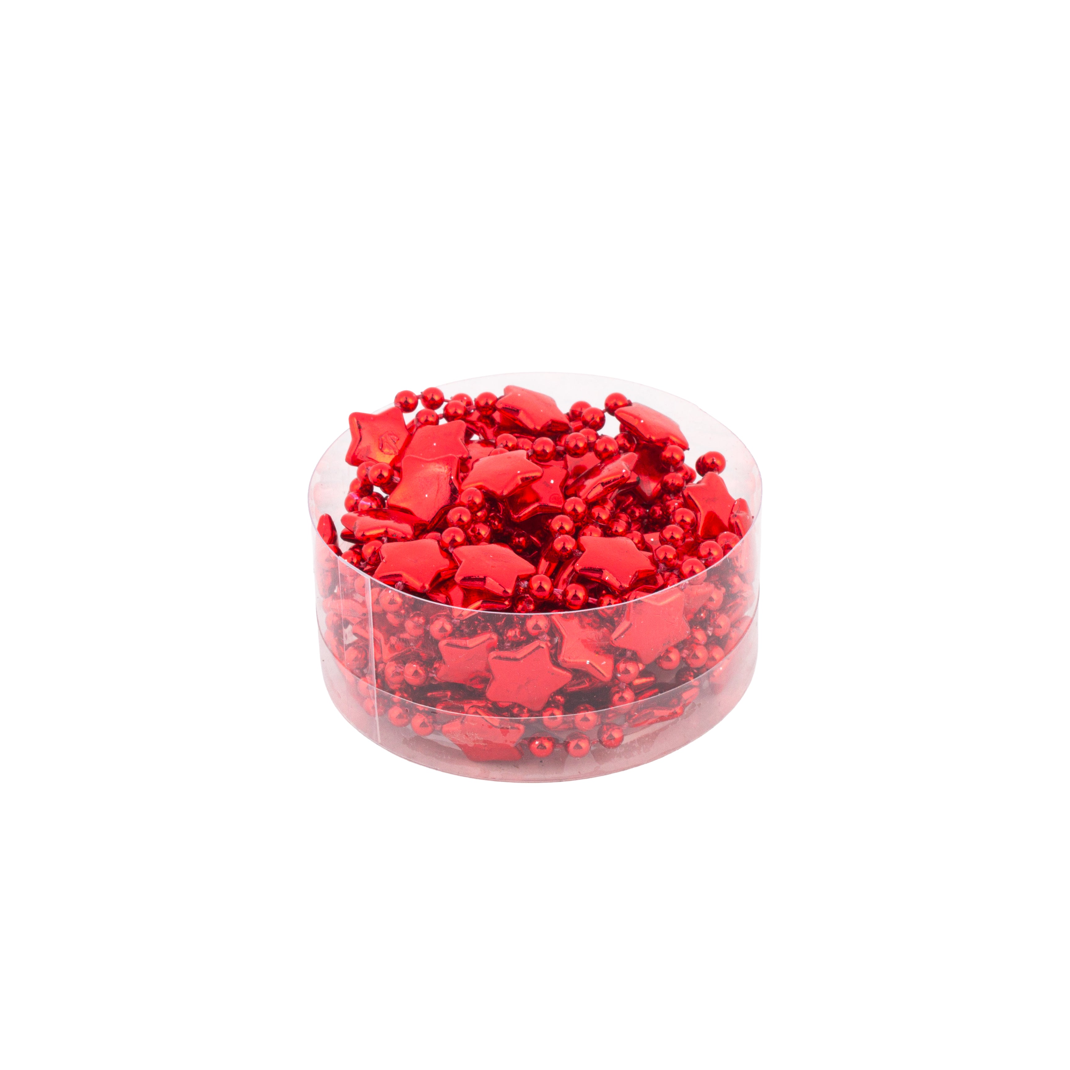 Christmas Star Garland Red 1.2mm 3Mtr Box