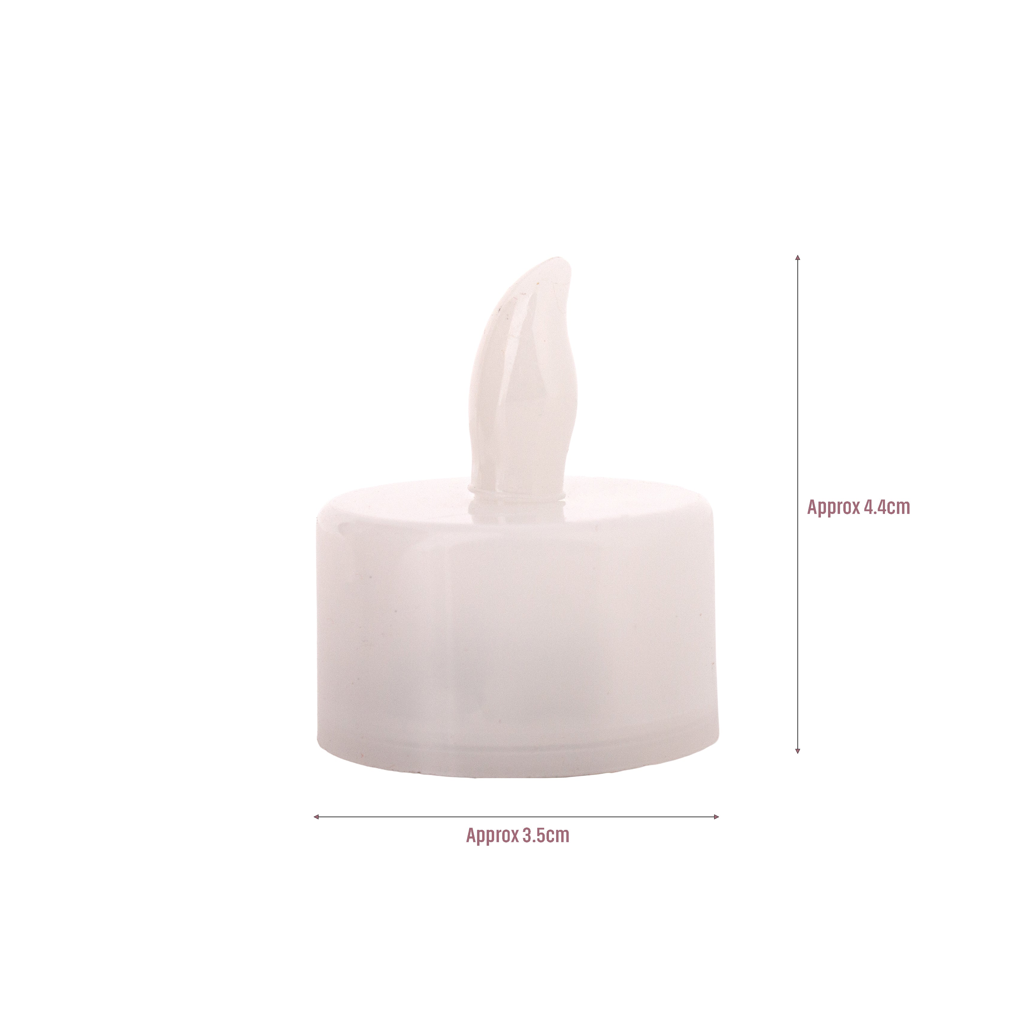 LED Tea Candle Warm Yellow Light 4.5cm 1pc