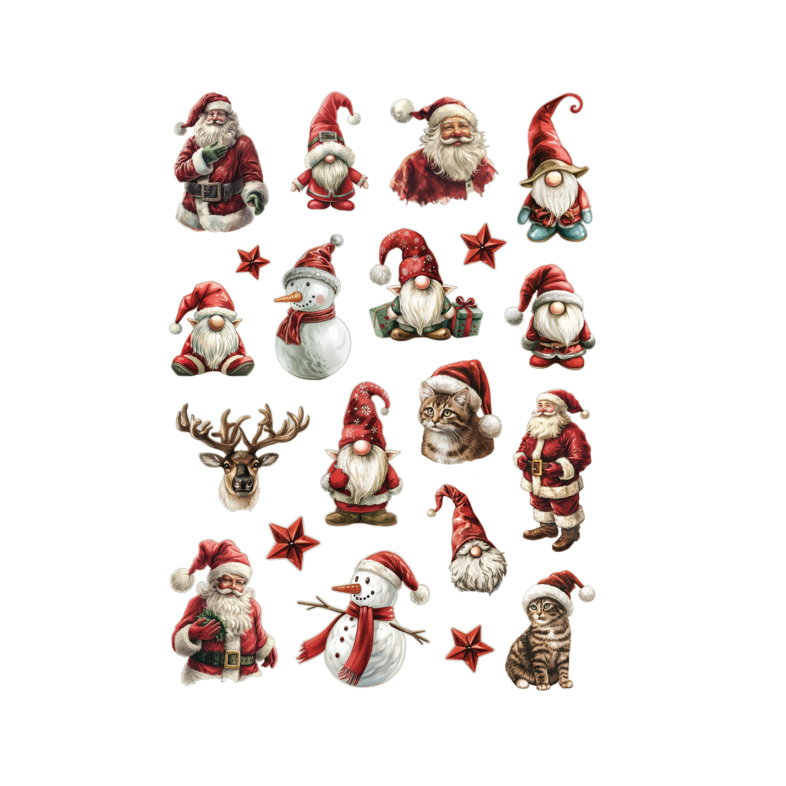 Christmas Sticker Book Magical Christmas Approx 18.1 x 12.4cm 6 sheets 1Book