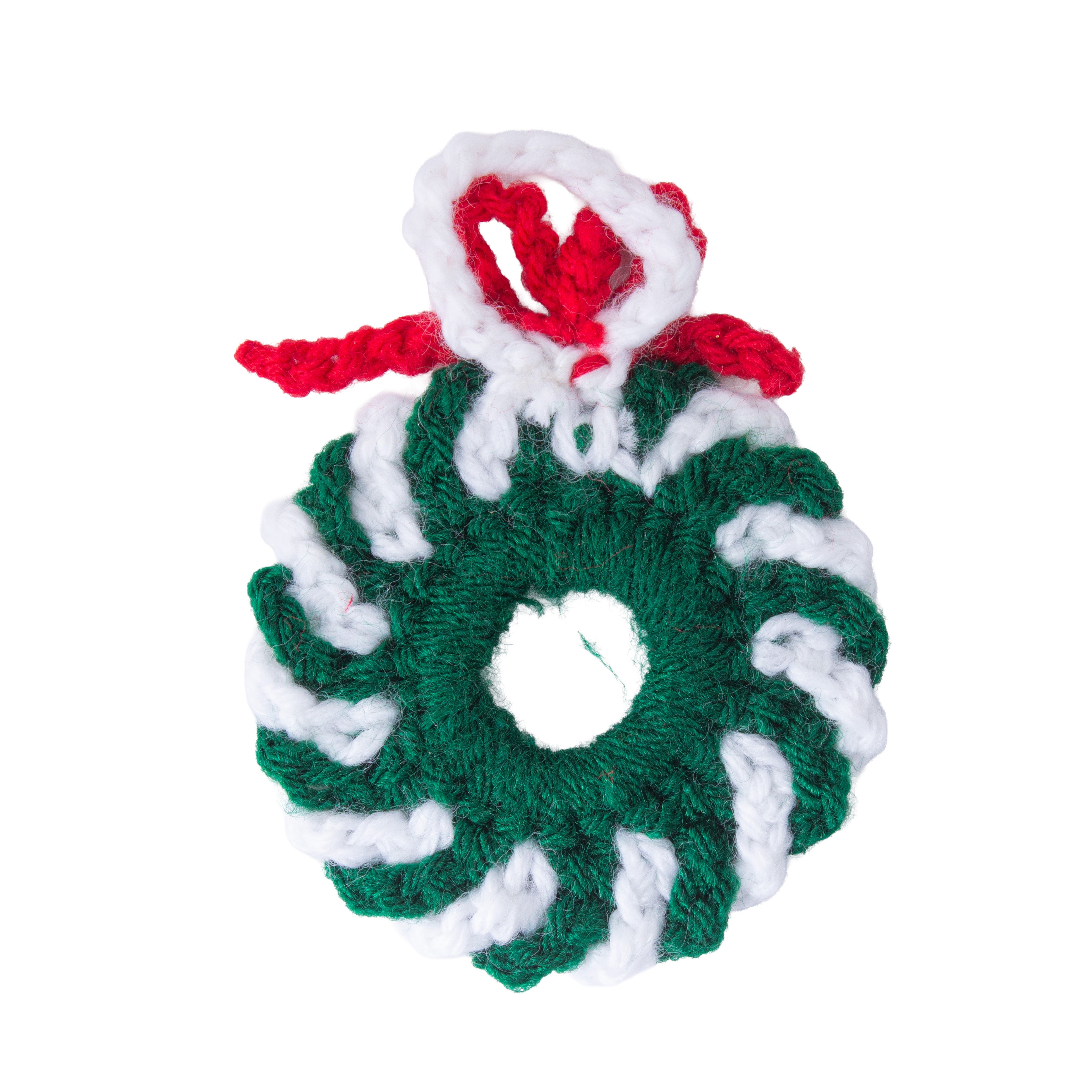 Christmas DIY Tree Ornaments Crochet Kit Makes 12 1Box