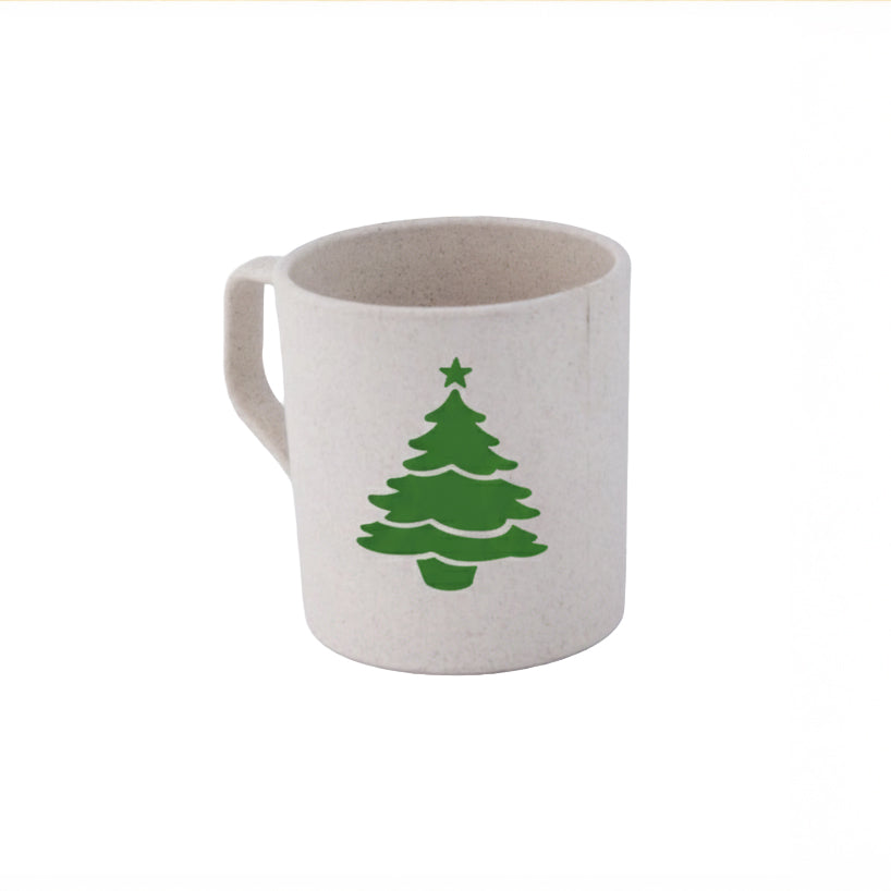 Christmas Eco Craft Mug Kit With Paint Markers and Stencil Sheet 1 Box