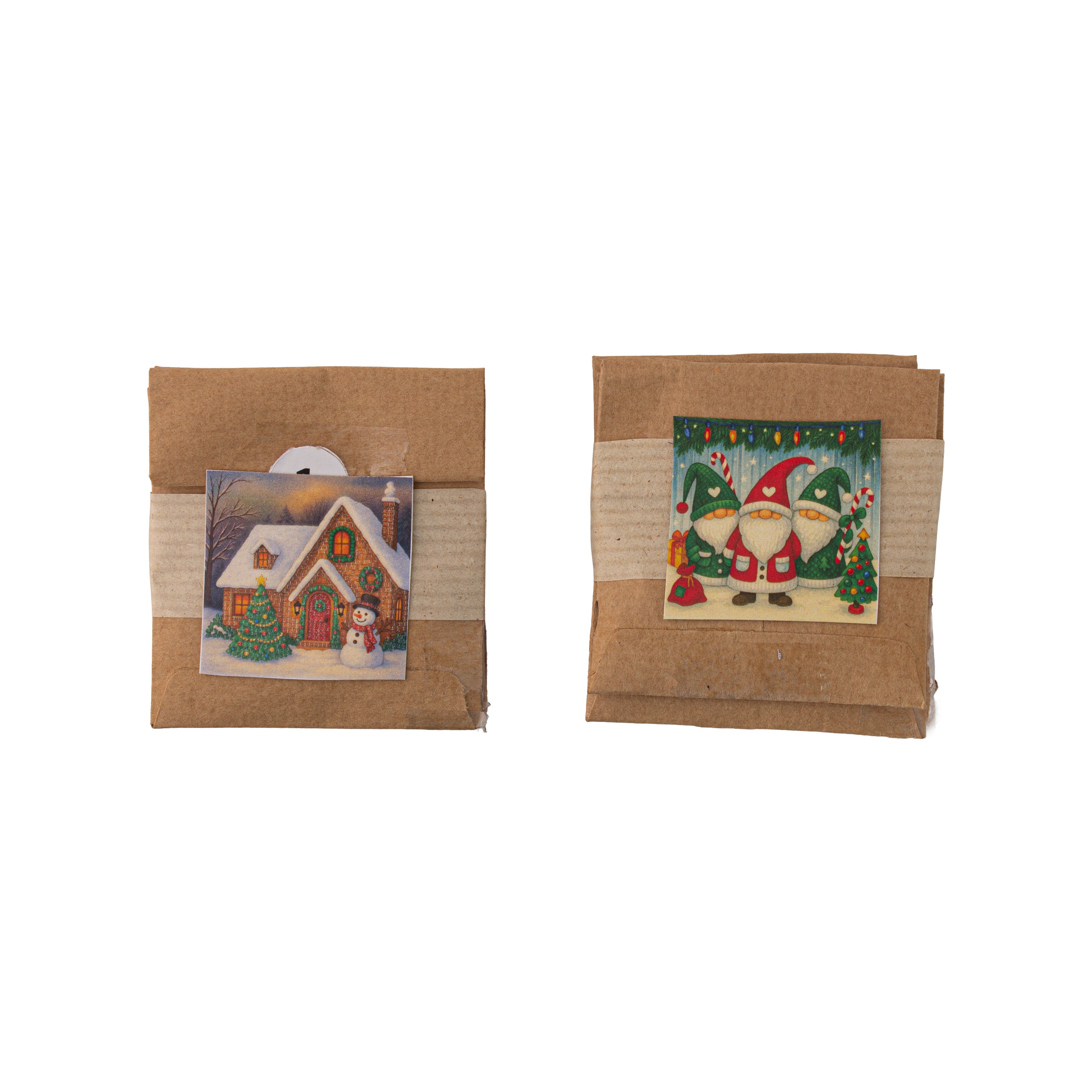 Christmas DIY Diamond Painting Kit Gnome Cottage Makes-2 1Box