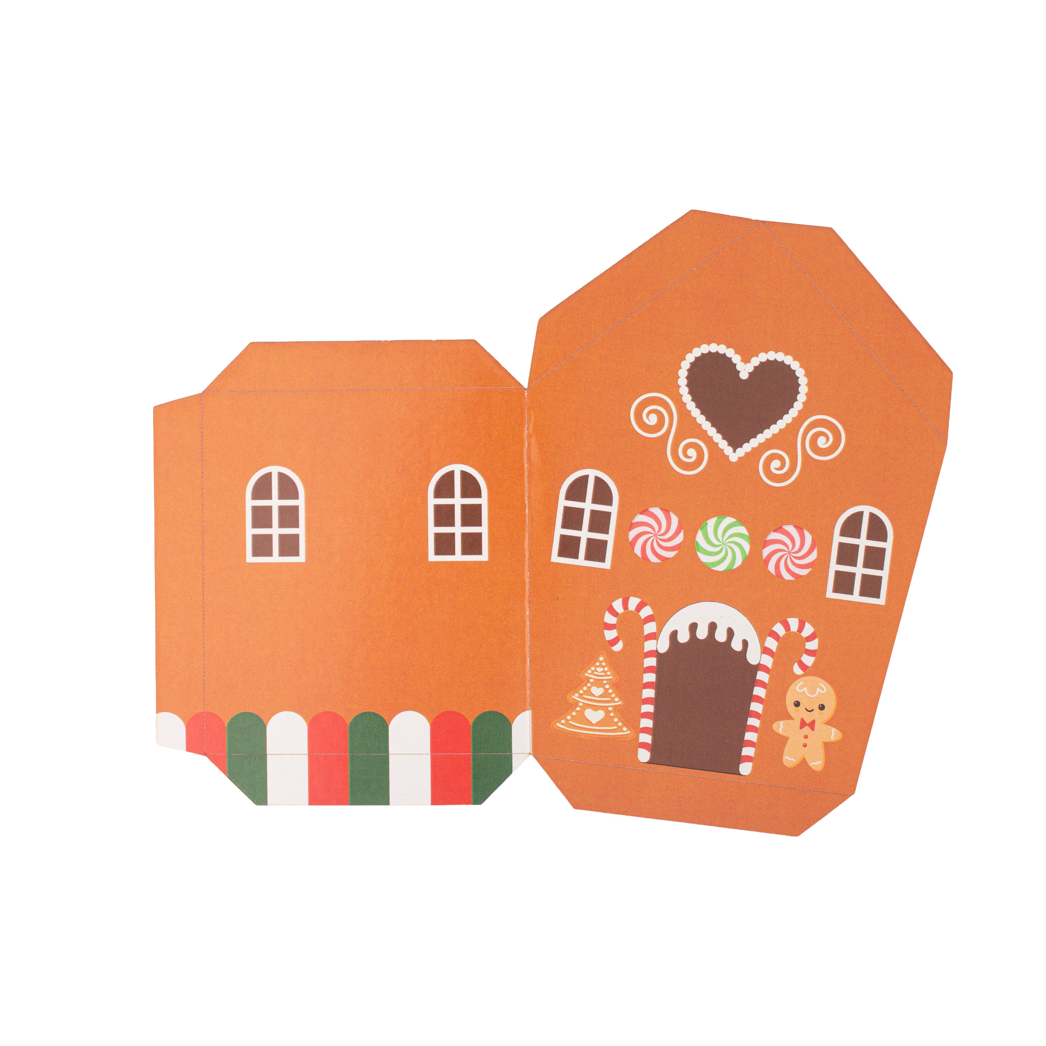DIY Build and Decorate Your Own Gingerbread House Kit 1Box