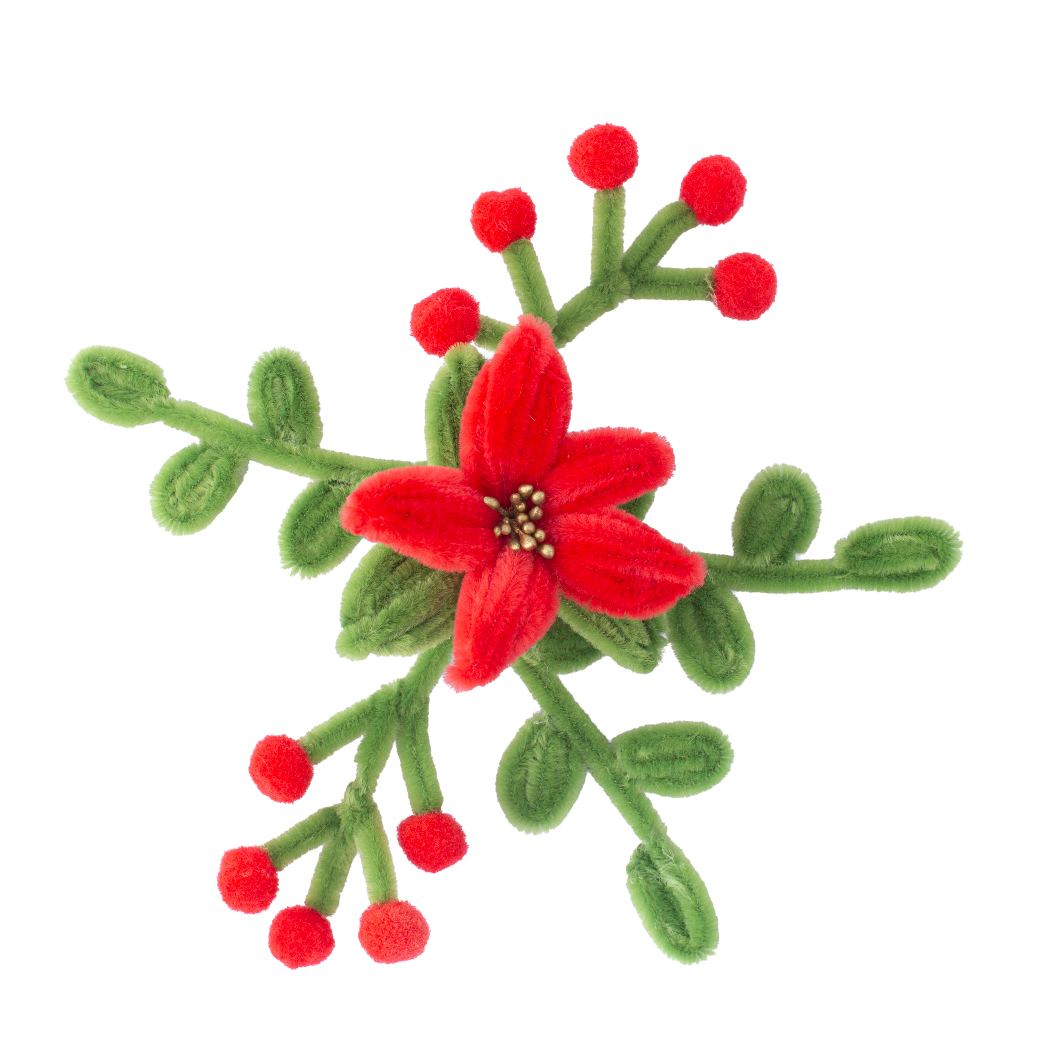 Christmas DIY Chenille Stem Craft Kit Makes-10 1Box