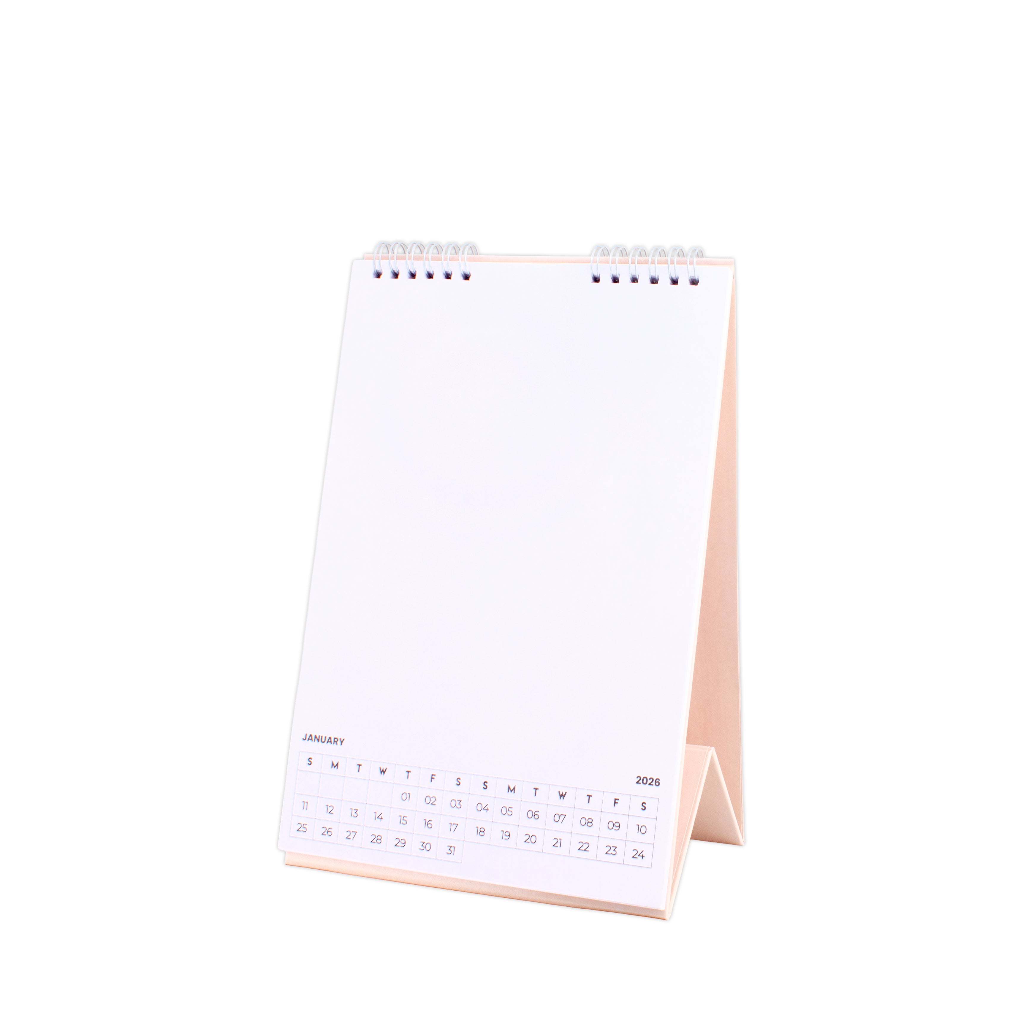 Artist's Desk Calendar 2026 Paint Sketch Draw 6.7 X 10inch 12 Sheets 1pc