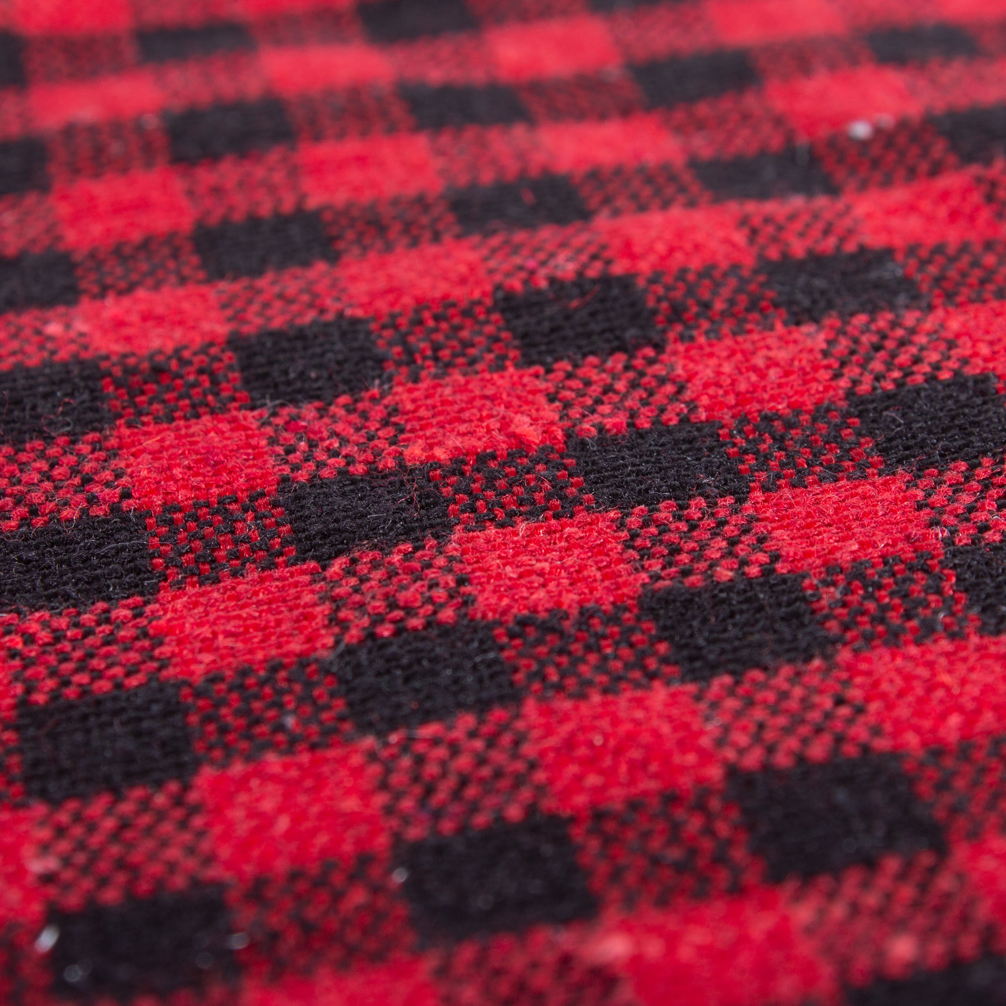 Pet Bandana Red & White Gingham with Border 65cm 1pc