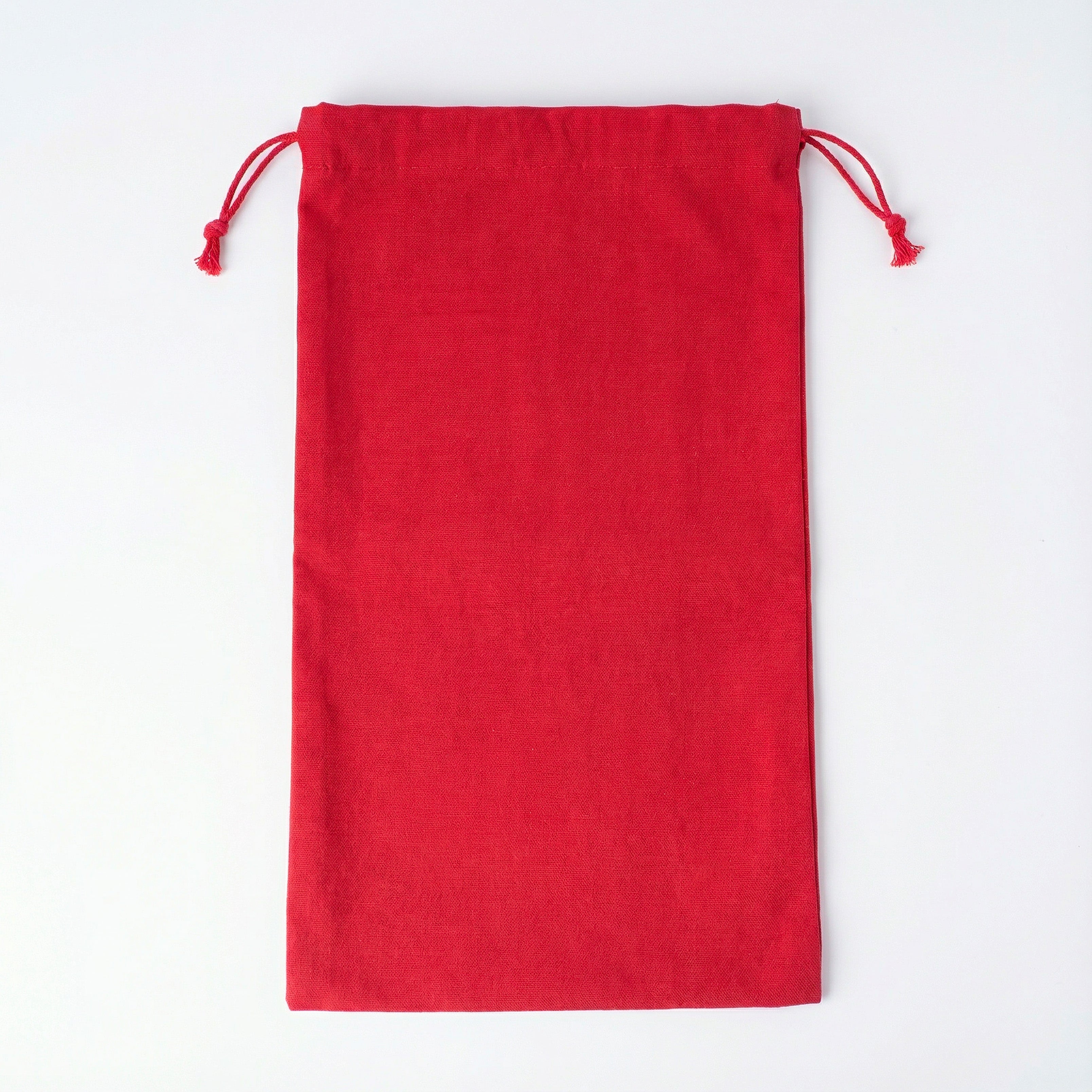 Drawstring Bag Red Small W14 x H24inch 1pc