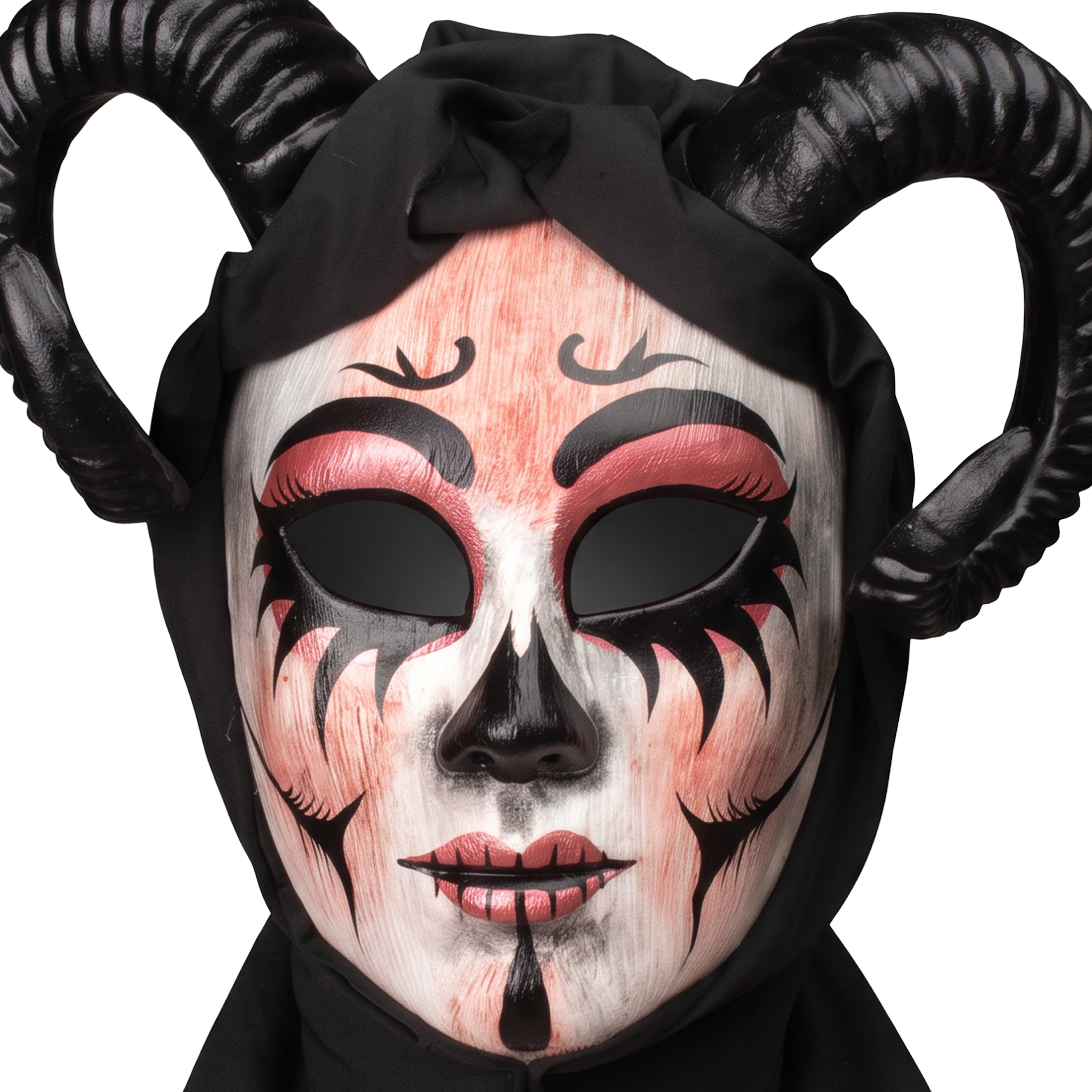 Halloween Mask Devil horn 1pc IB